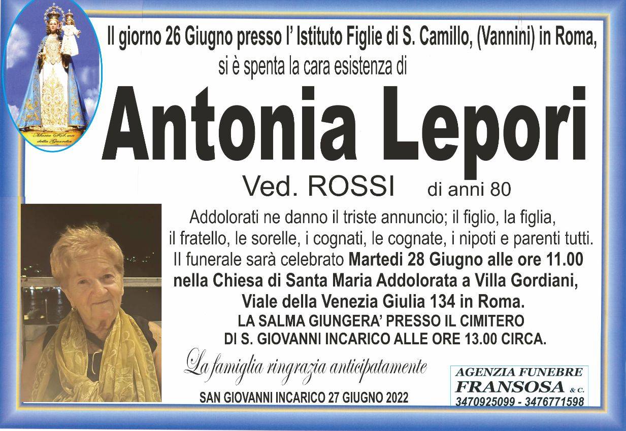 Antonia Lepori