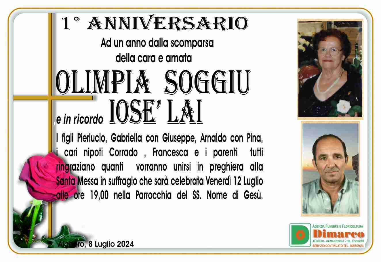 Olimpia Soggiu e Josè Lai