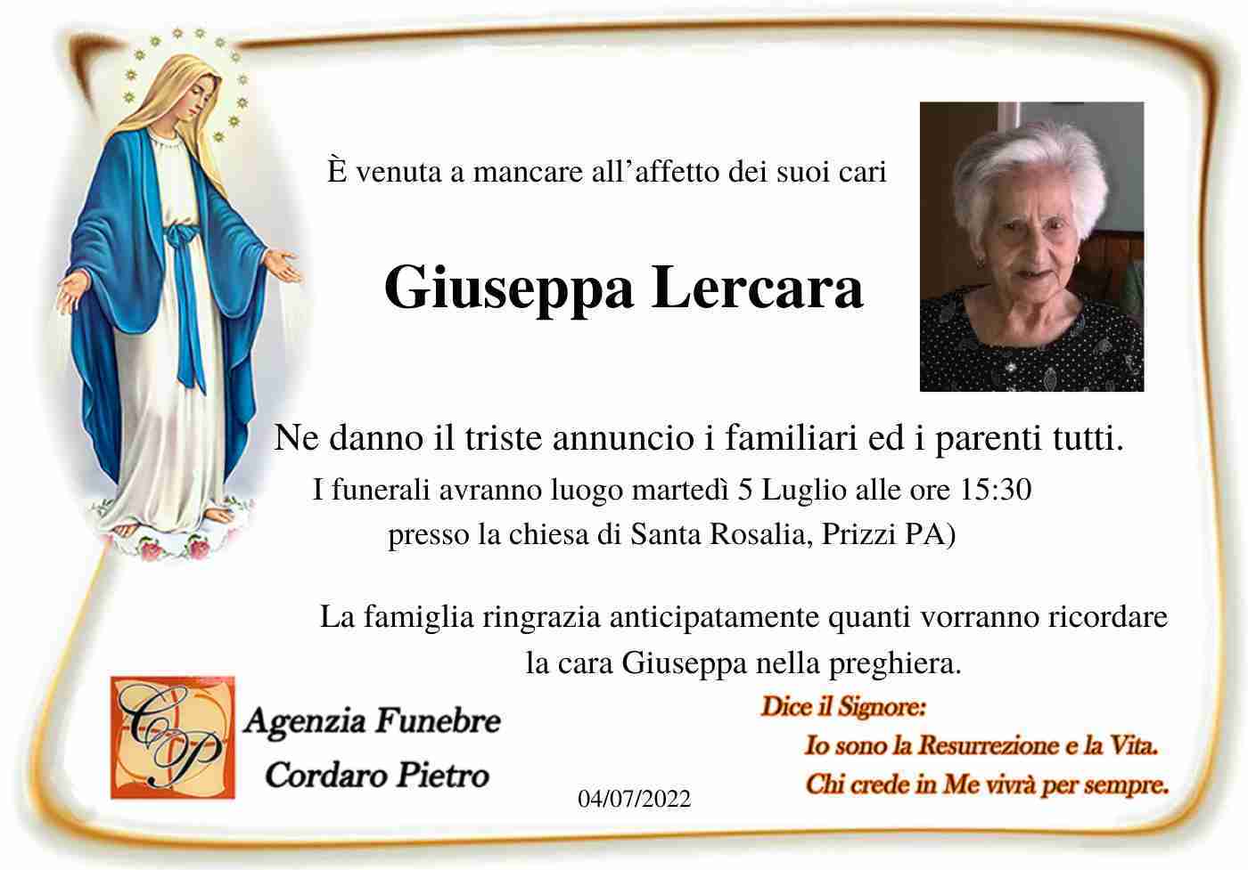 Giuseppa Lercara