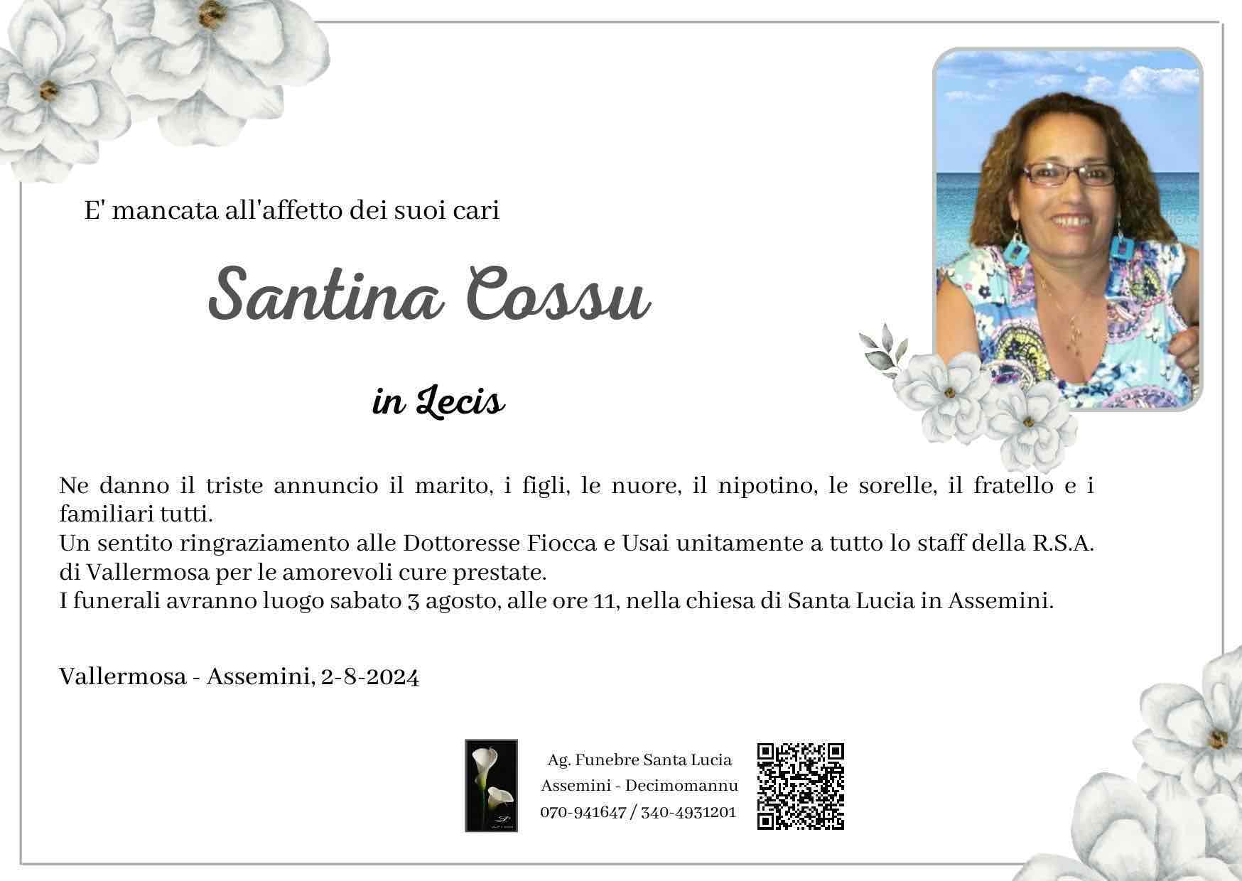 Santina Cossu