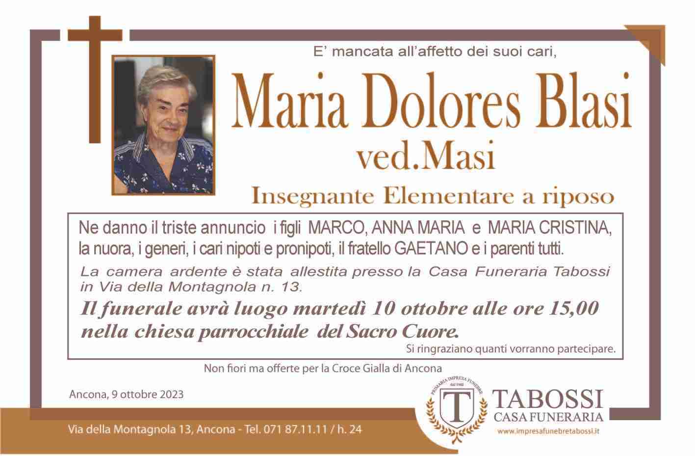 Maria Dolores Blasi