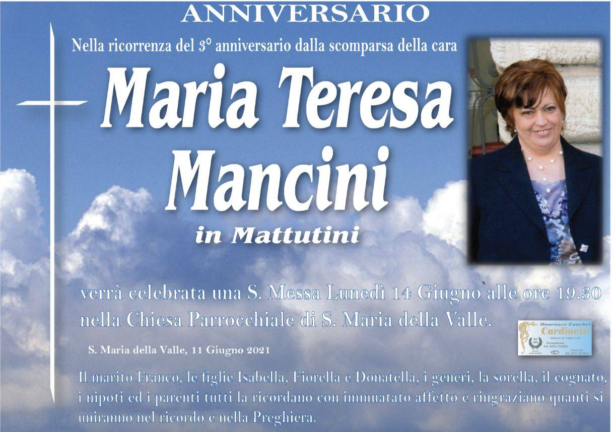 Maria Teresa Mancini