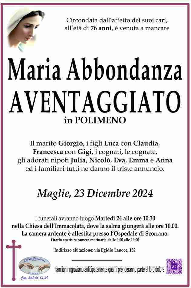 Maria Abbondanza Aventaggiato