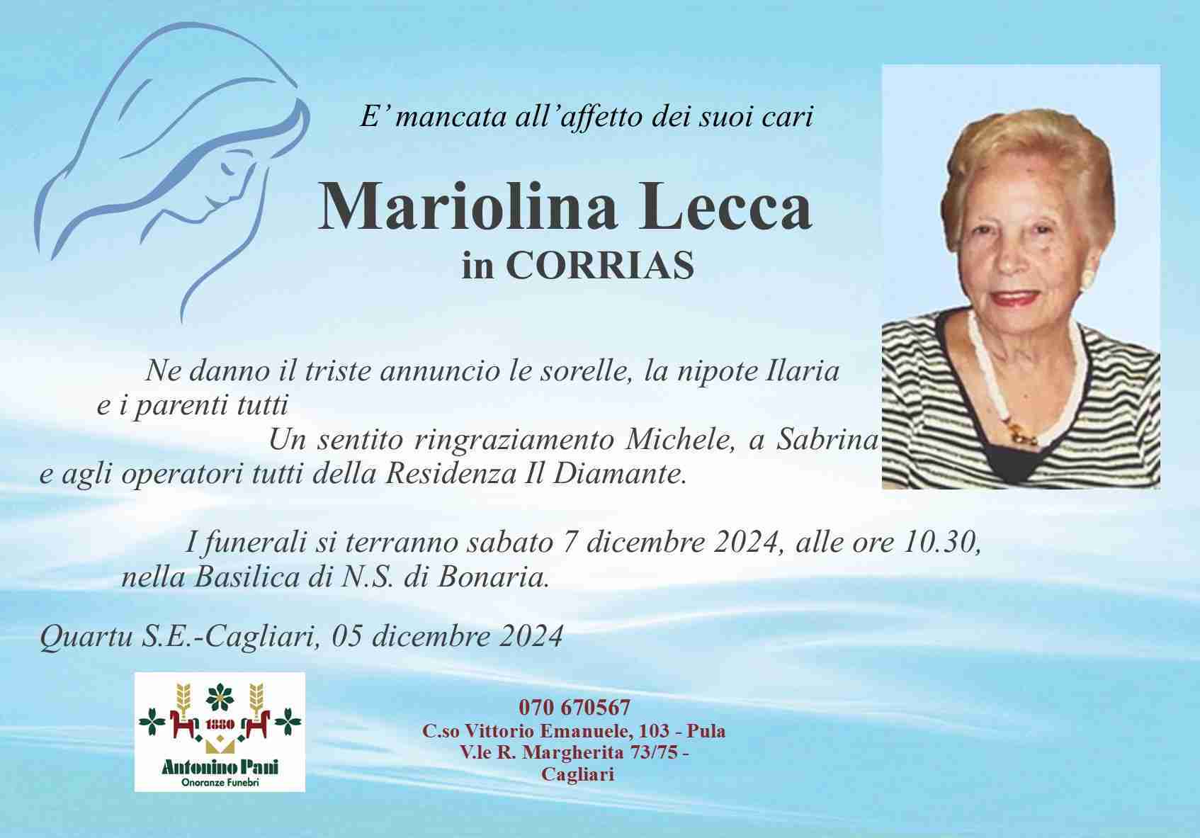 Lecca Bonaria Mariolina