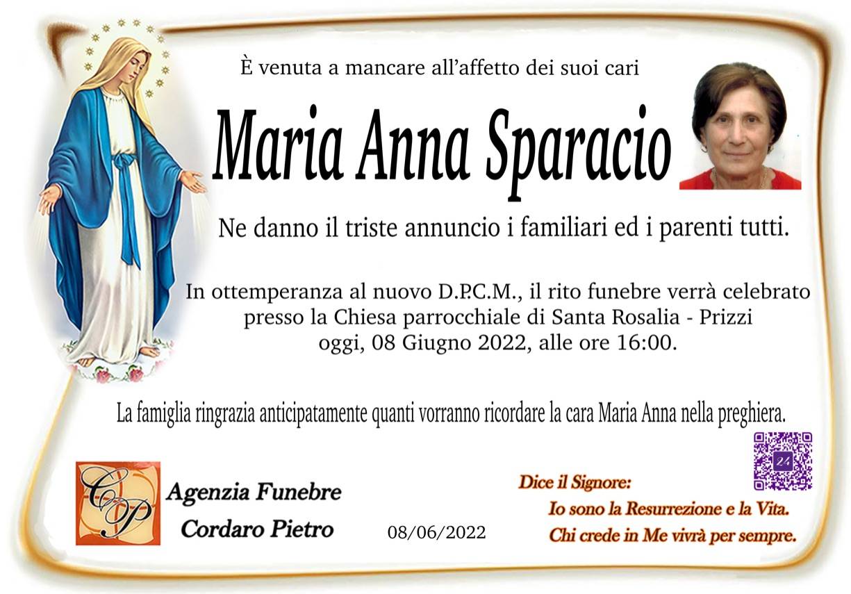 Maria Anna Sparacio