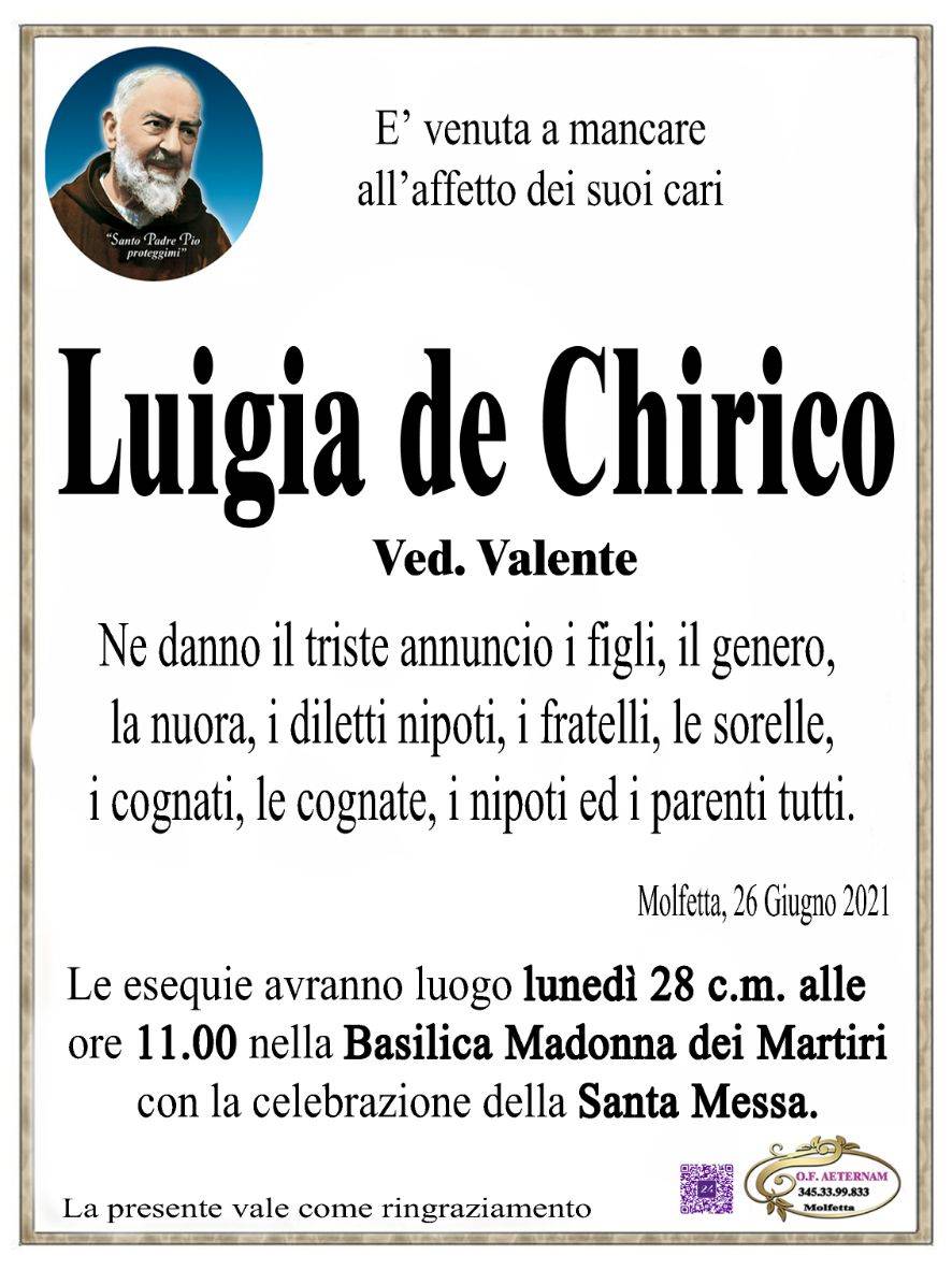 Luigia De Chirico