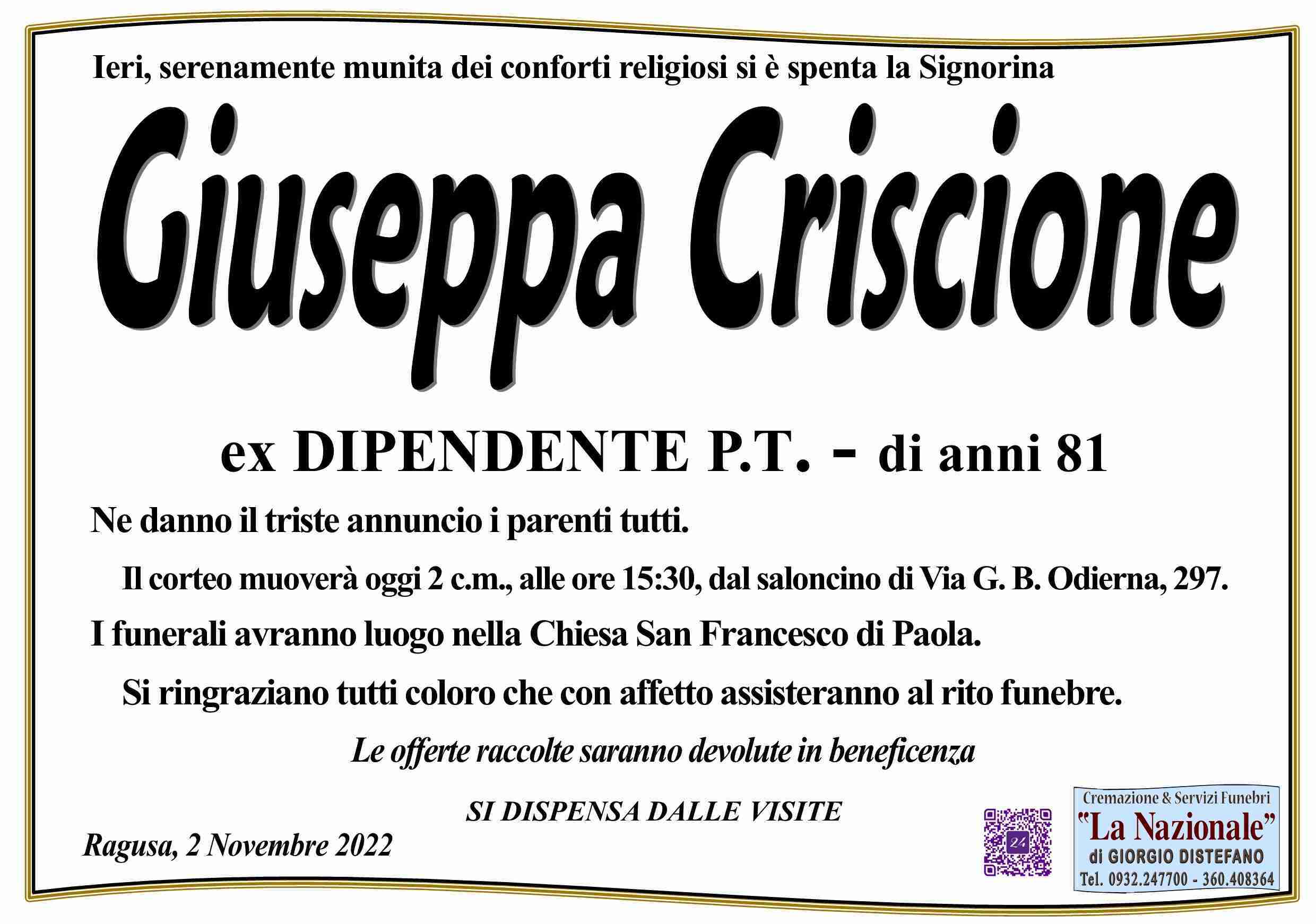 Giuseppa Criscione