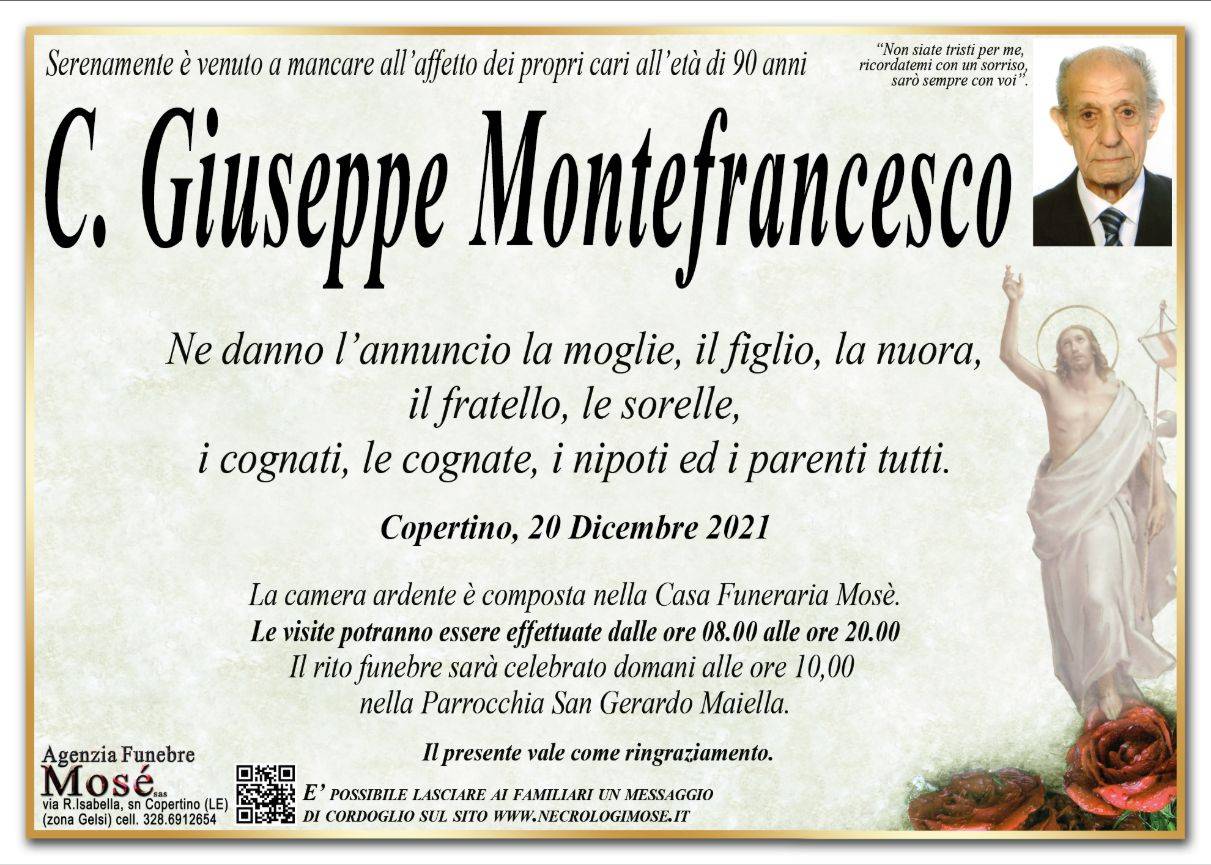Cosimo Giuseppe Montefrancesco