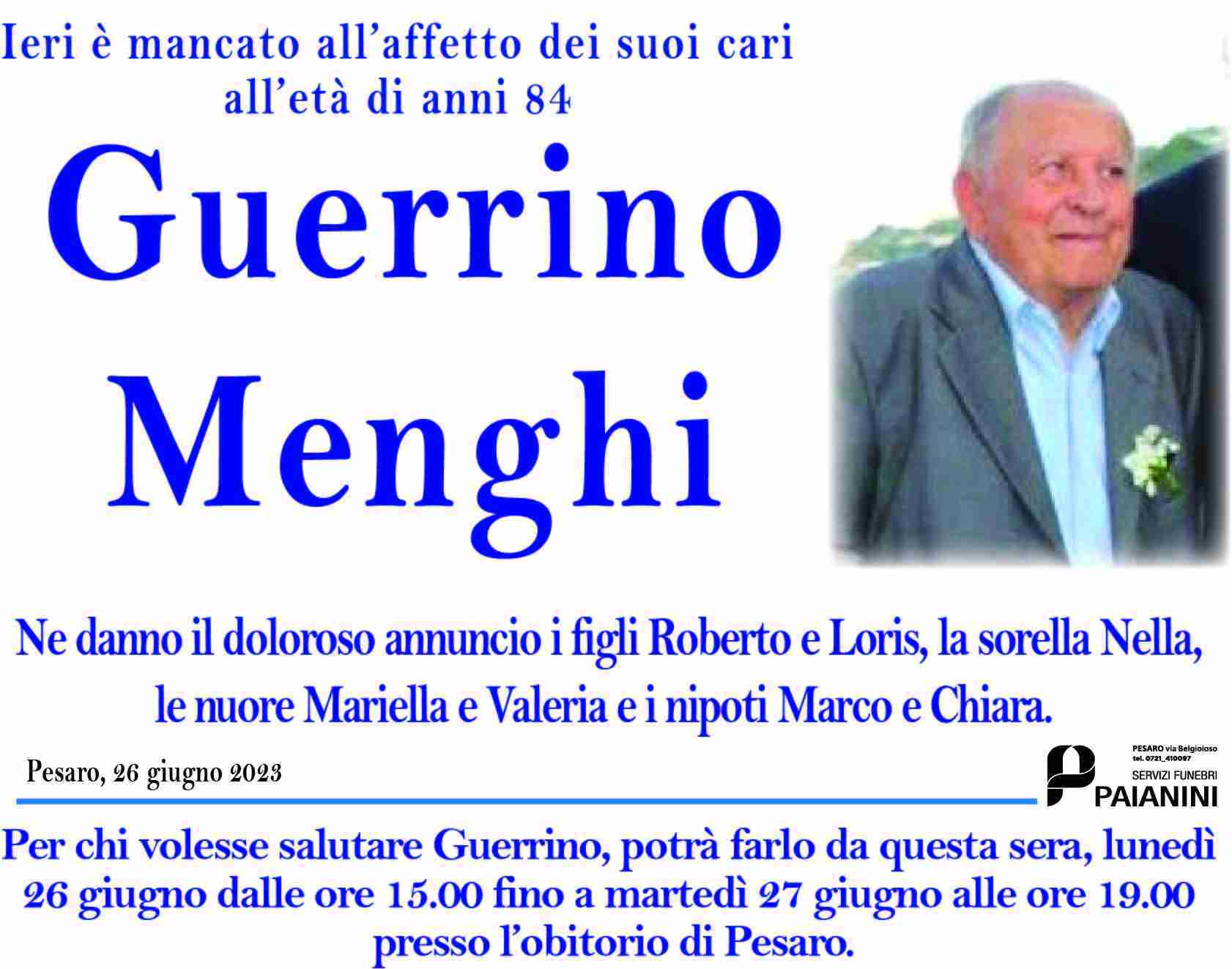 Guerrino Menghi