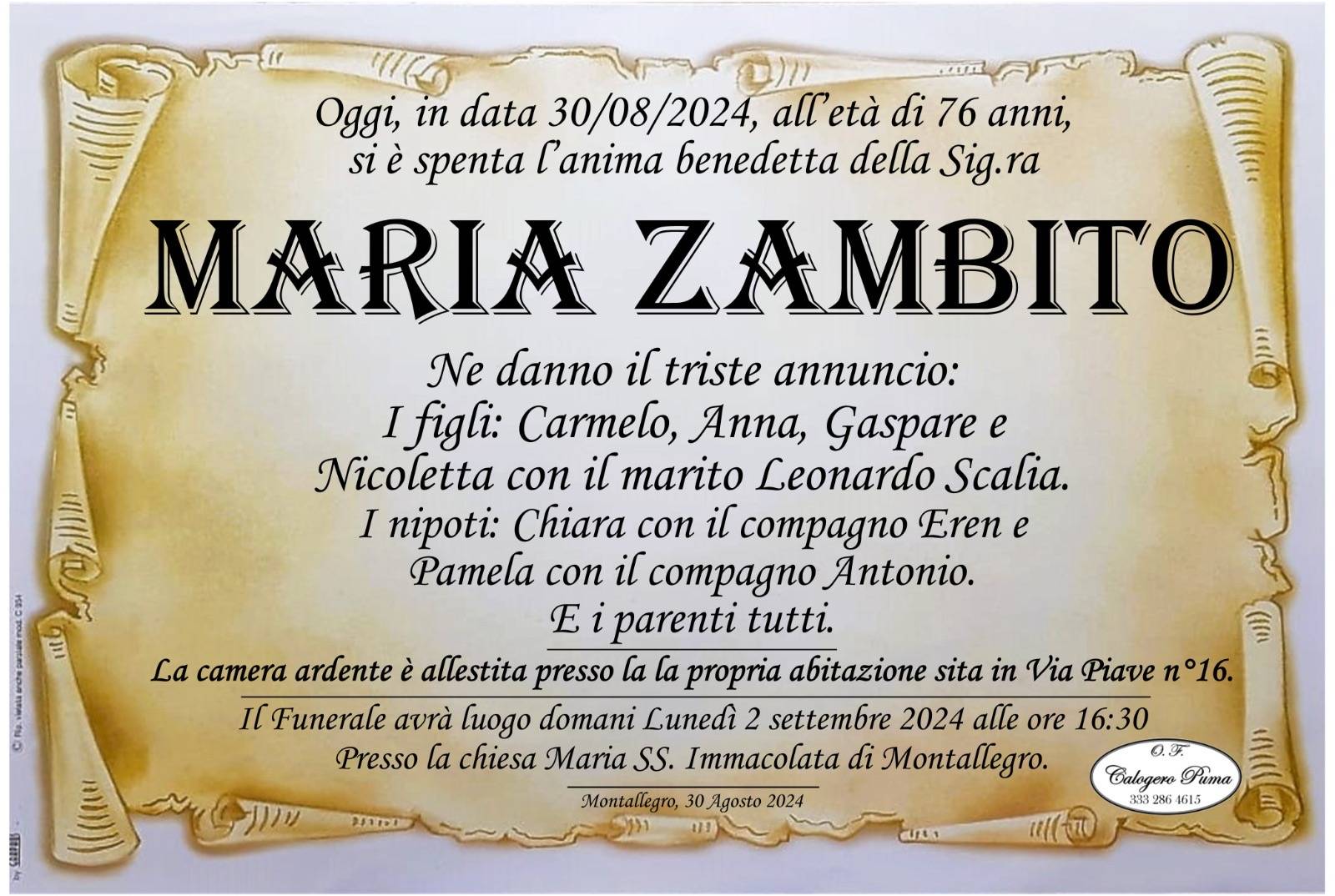 Maria Zambito