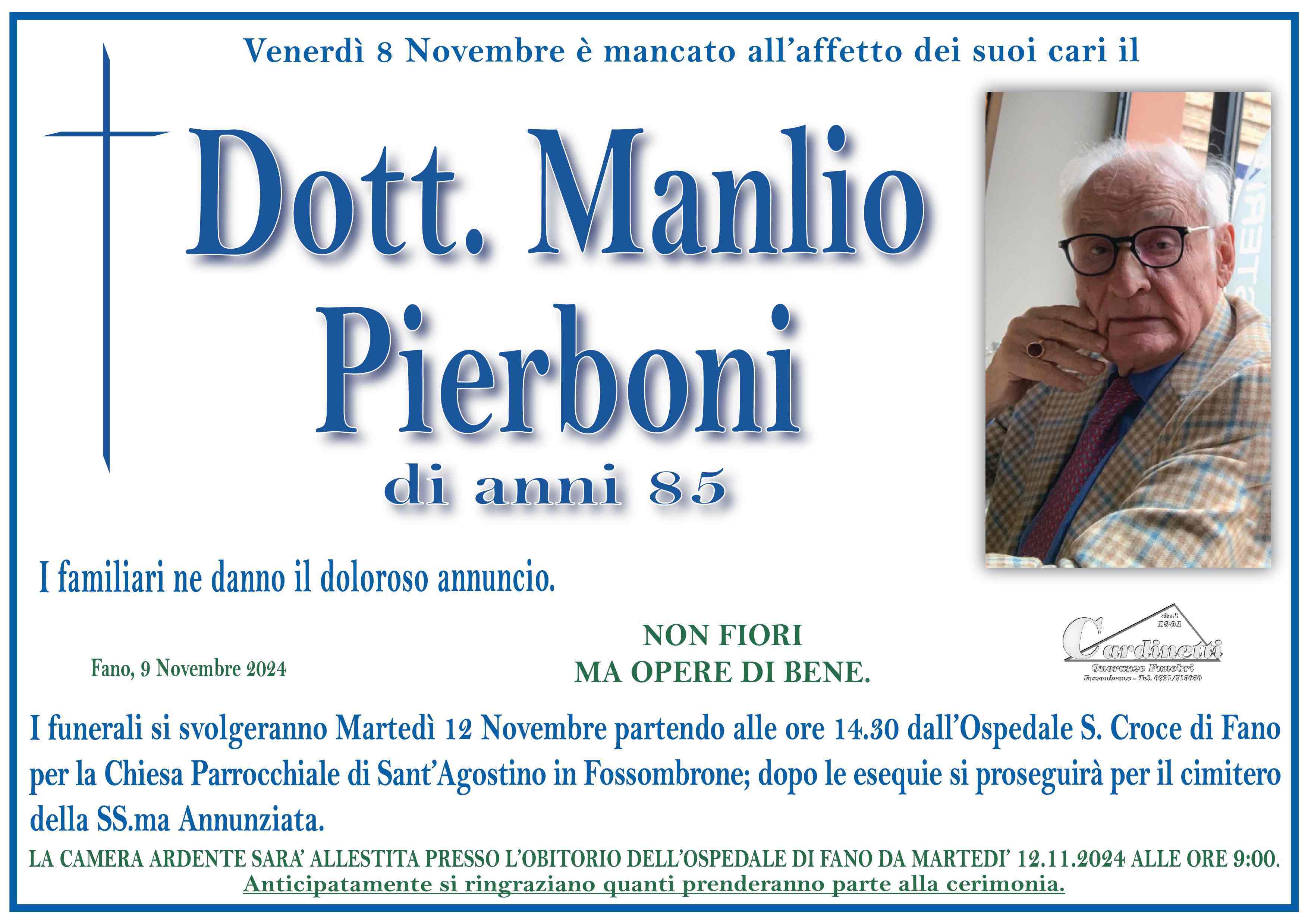 Dott. Manlio Pierboni