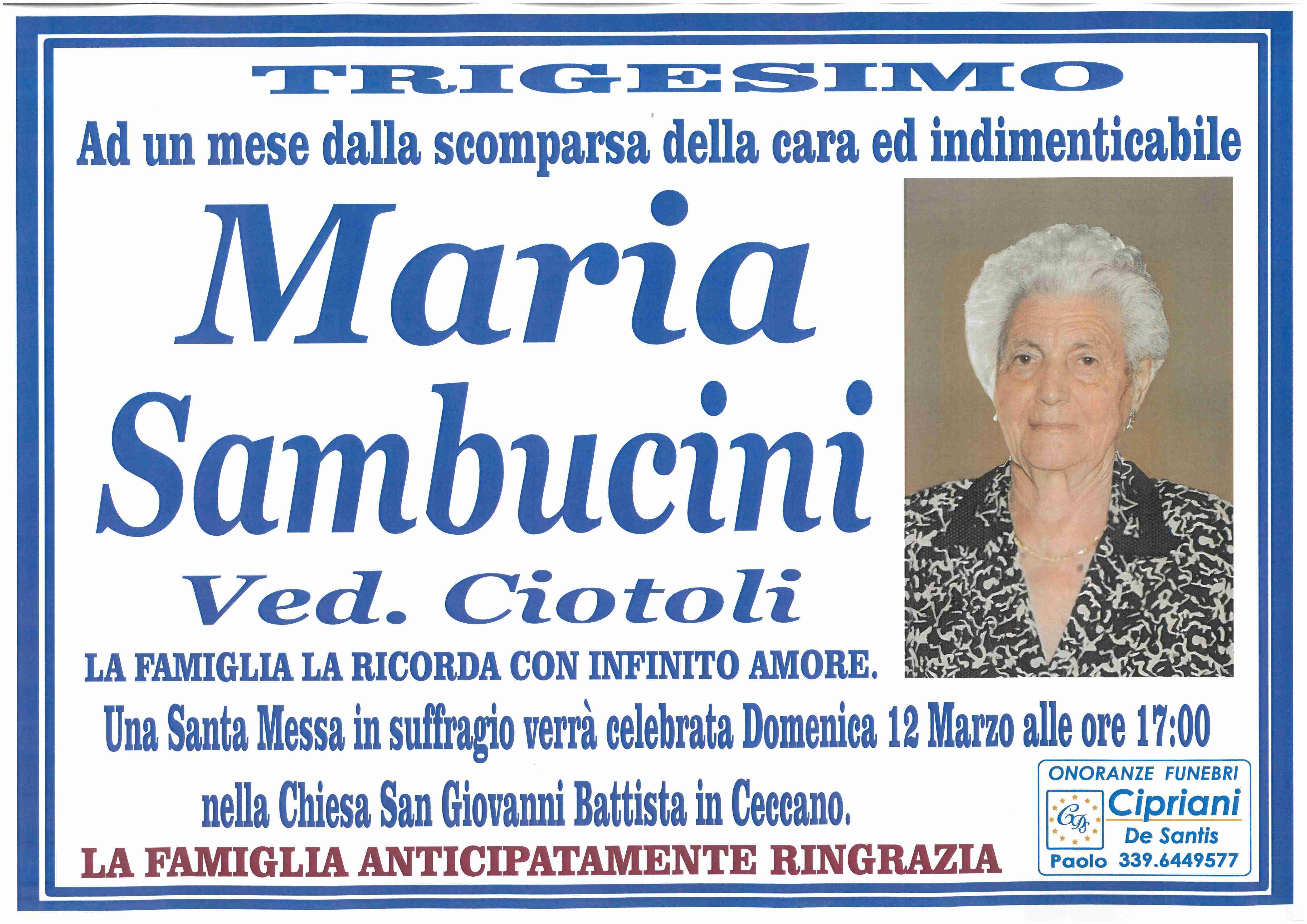 Maria Sambucini