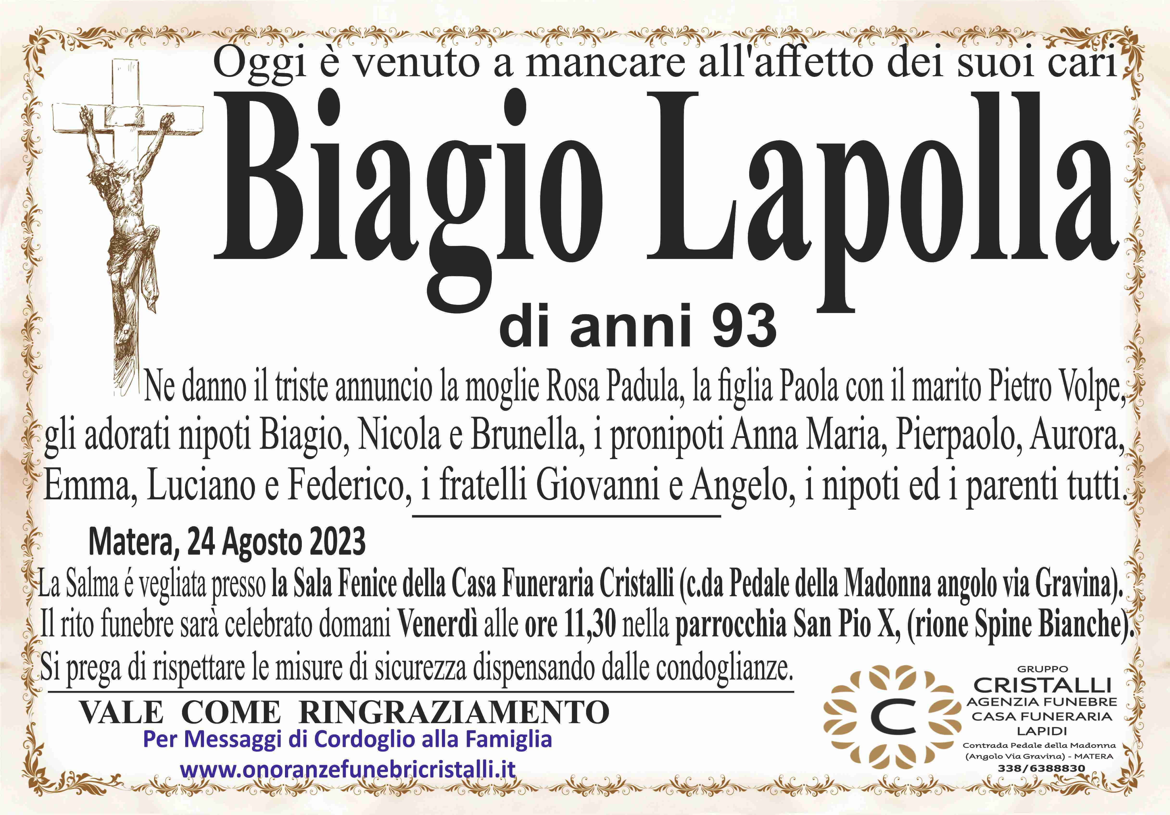 Biagio Lapolla
