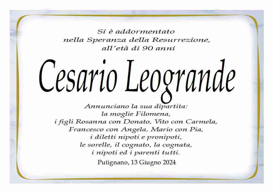 Cesario Leogrande