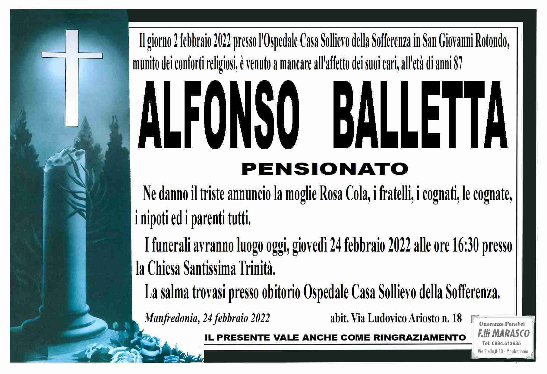 Alfonso Balletta