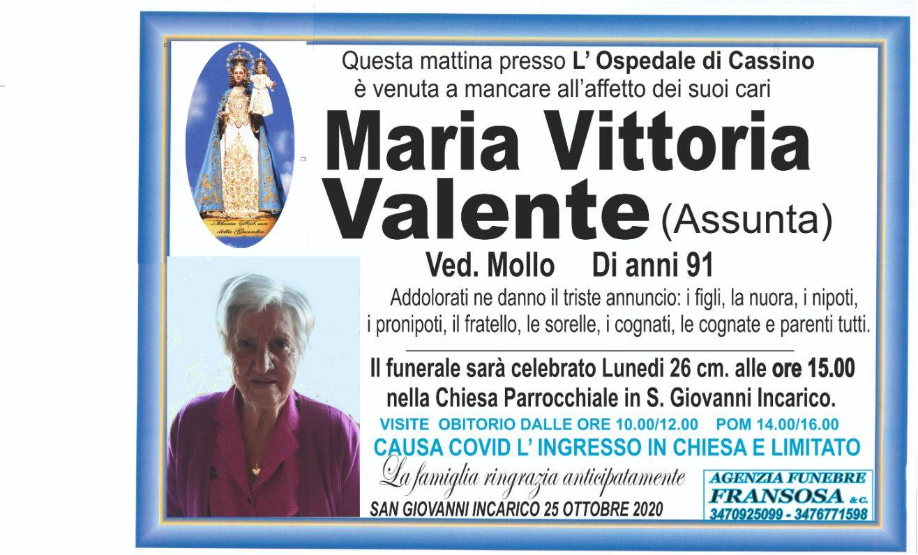 Maria Vittoria (Assunta) Valente