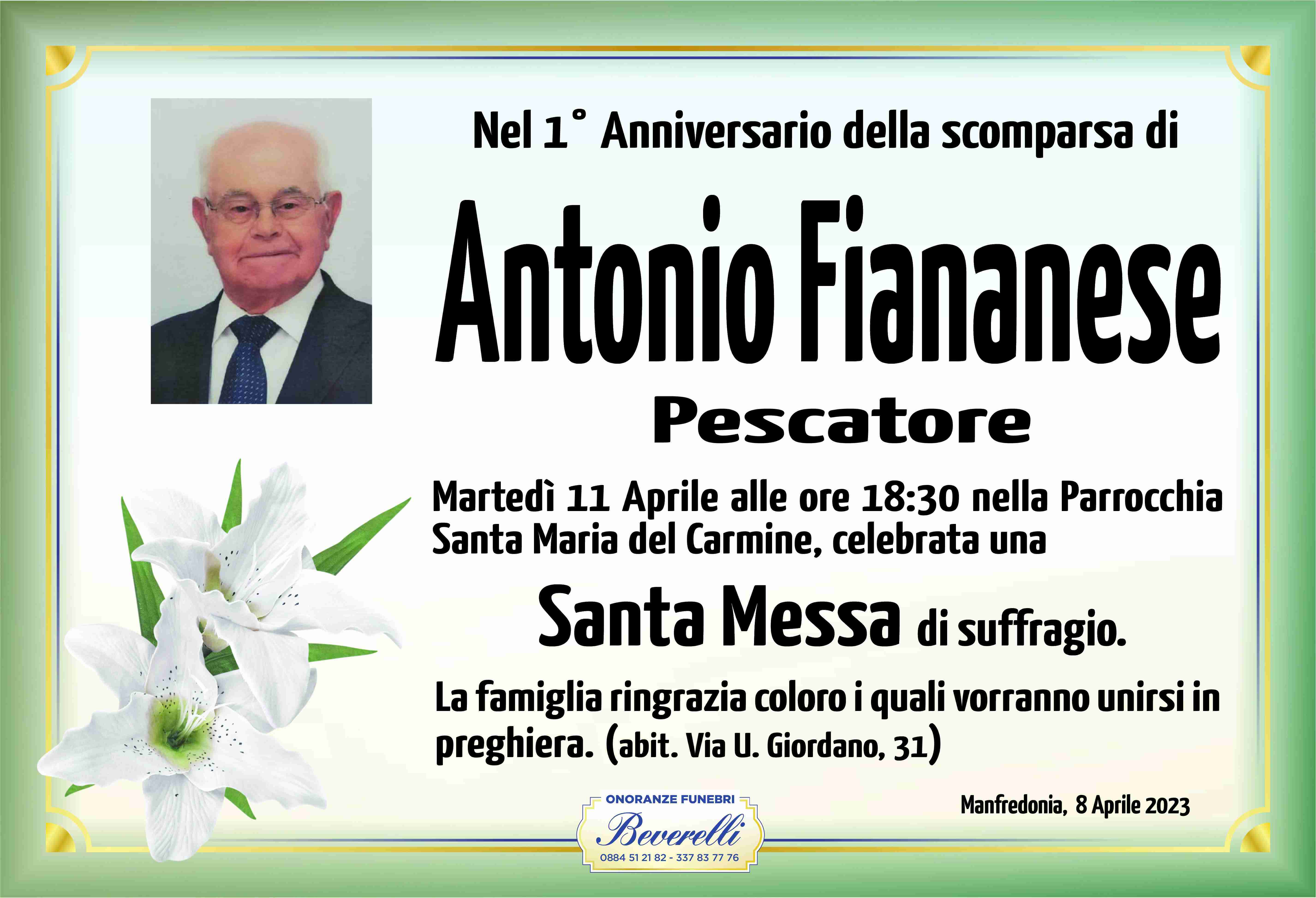 Antonio Fiananese