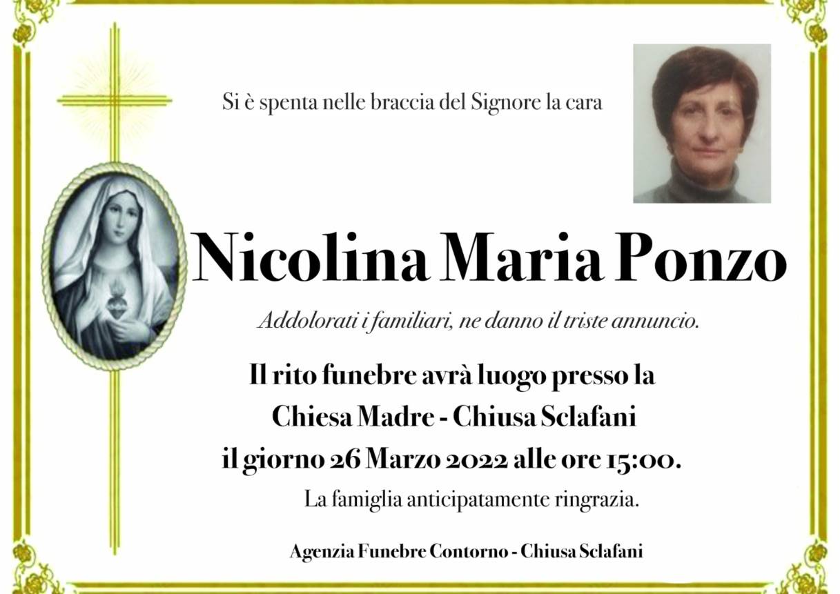 Nicolina Maria Ponzo