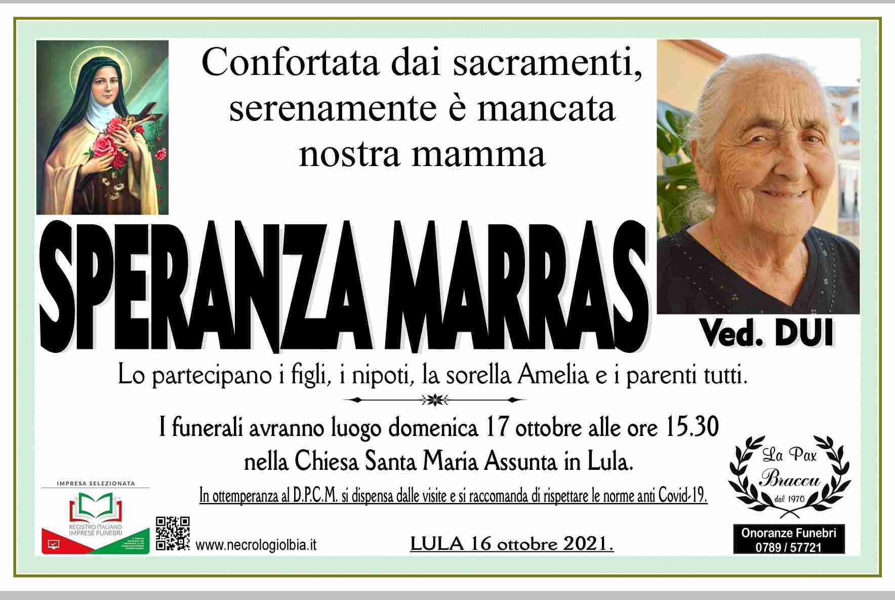 Speranza Marras