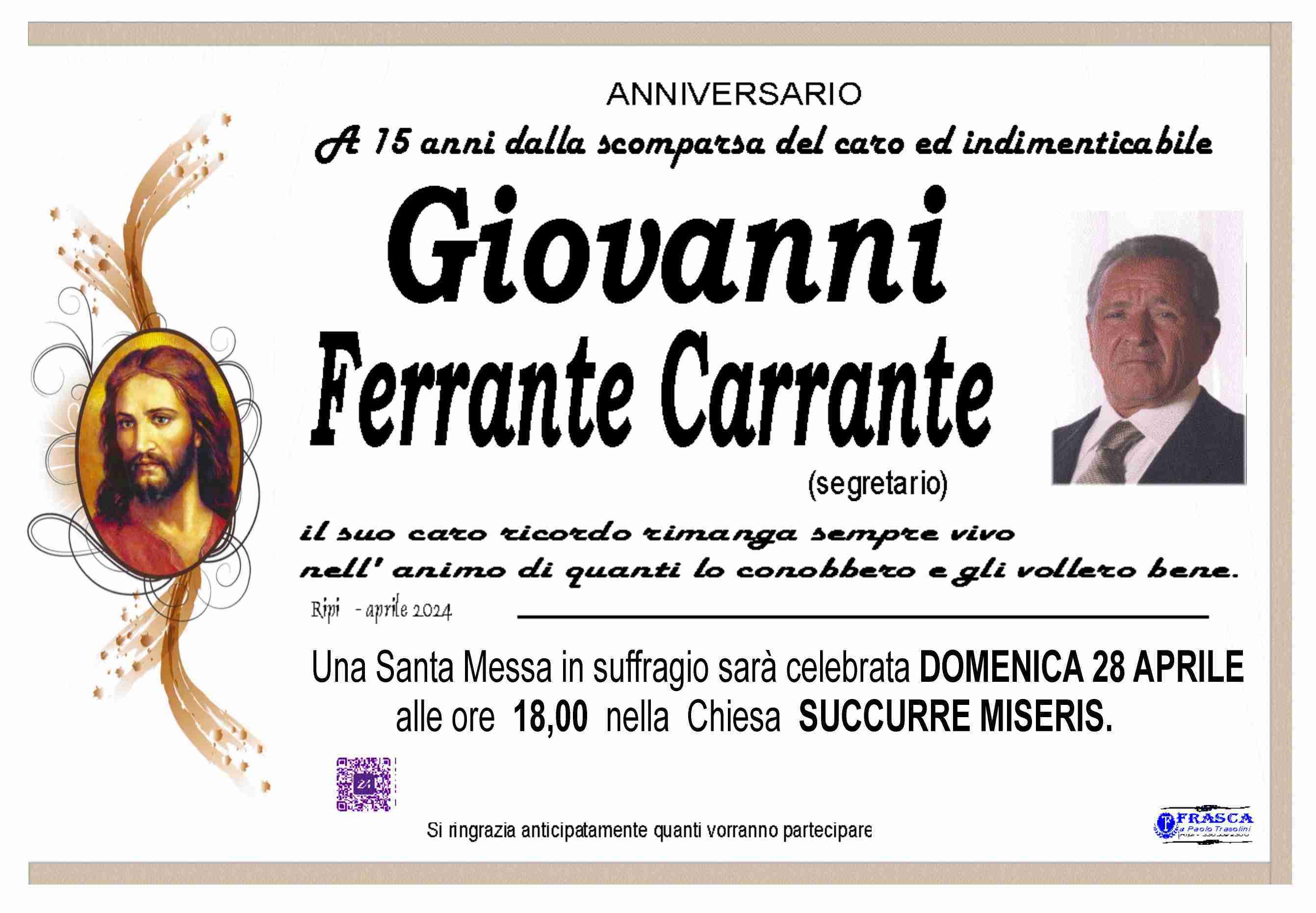 Giovanni Ferrante Carrante