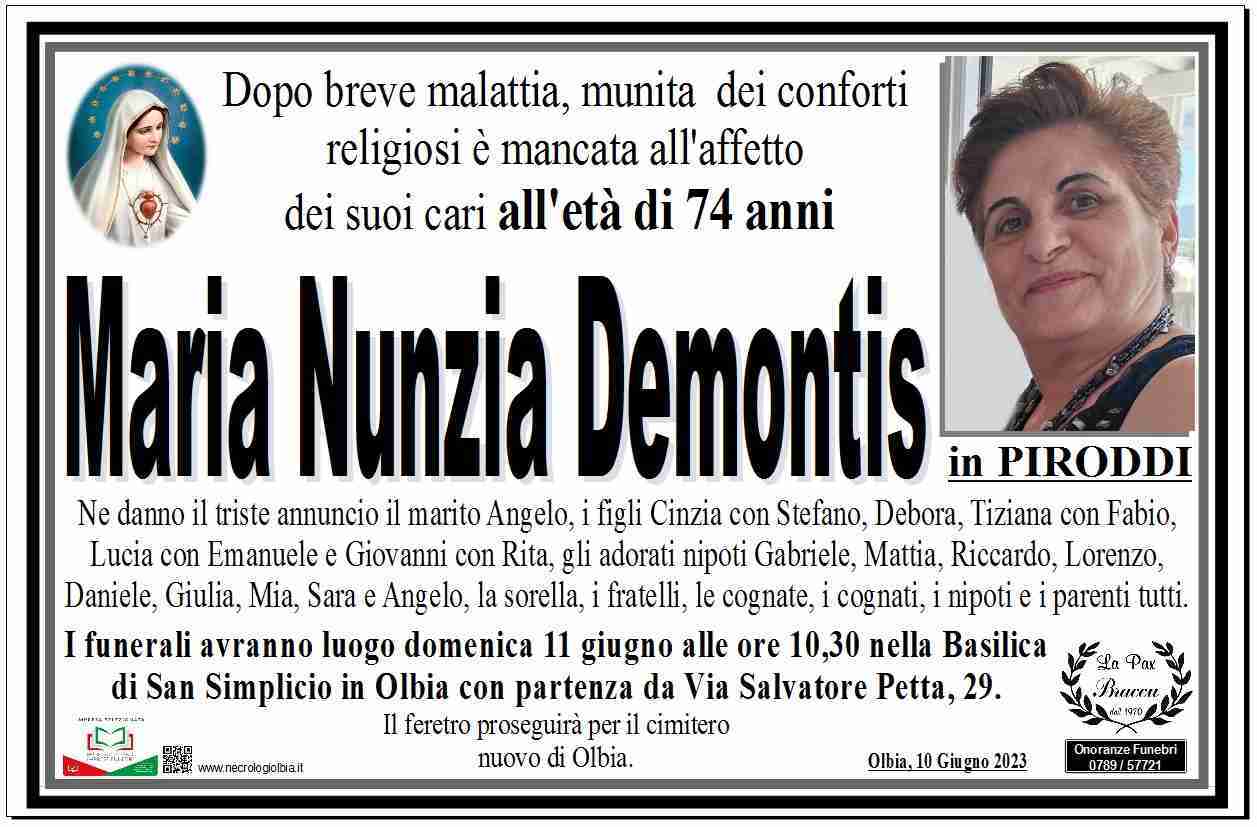 Maria Nunzia Demontis