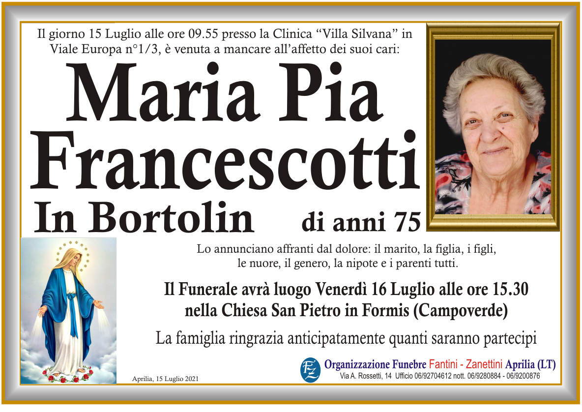 Maria Pia Francescotti