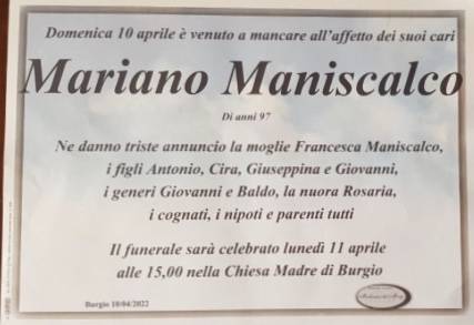 Mariano Maniscalco