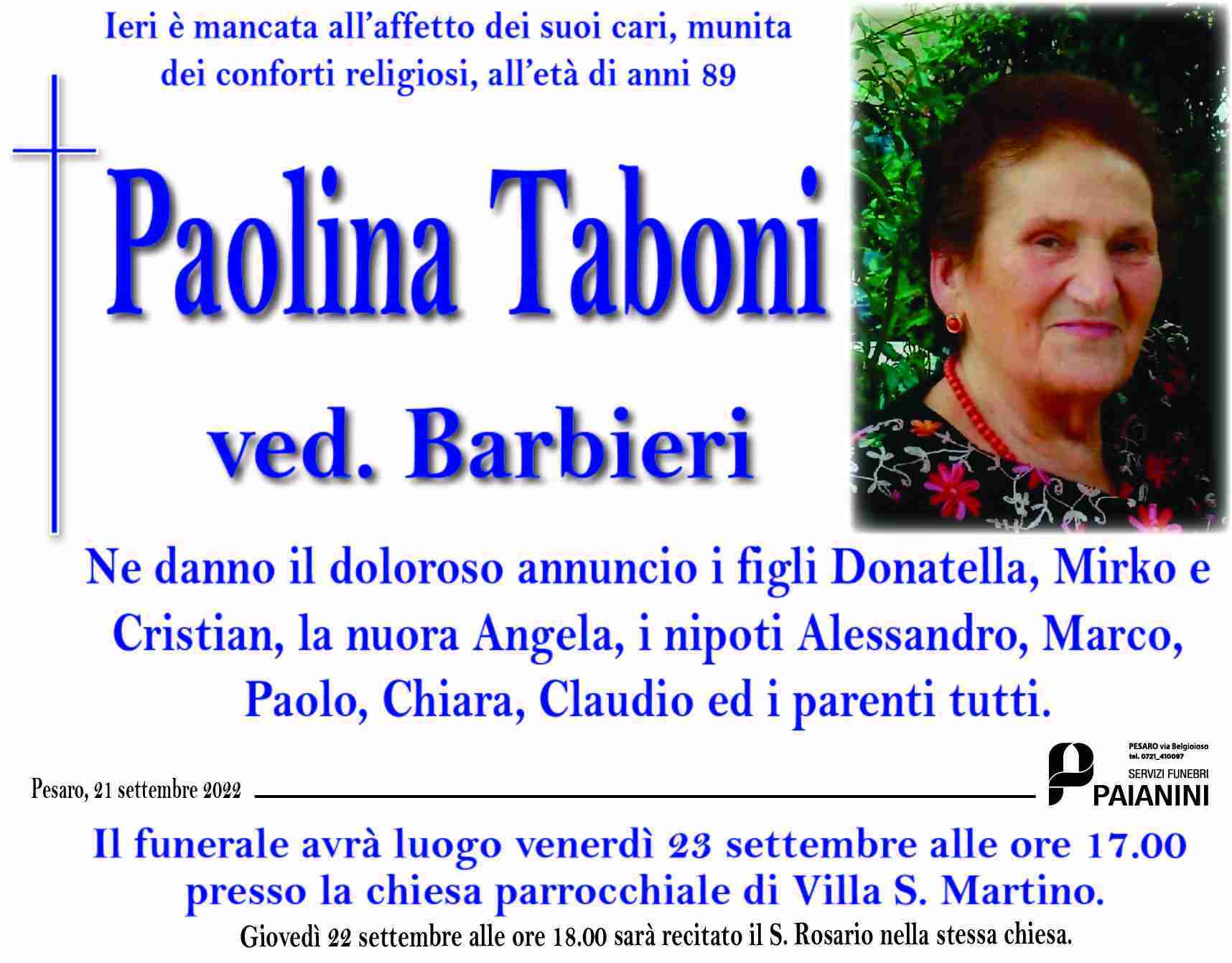 Paolina Taboni