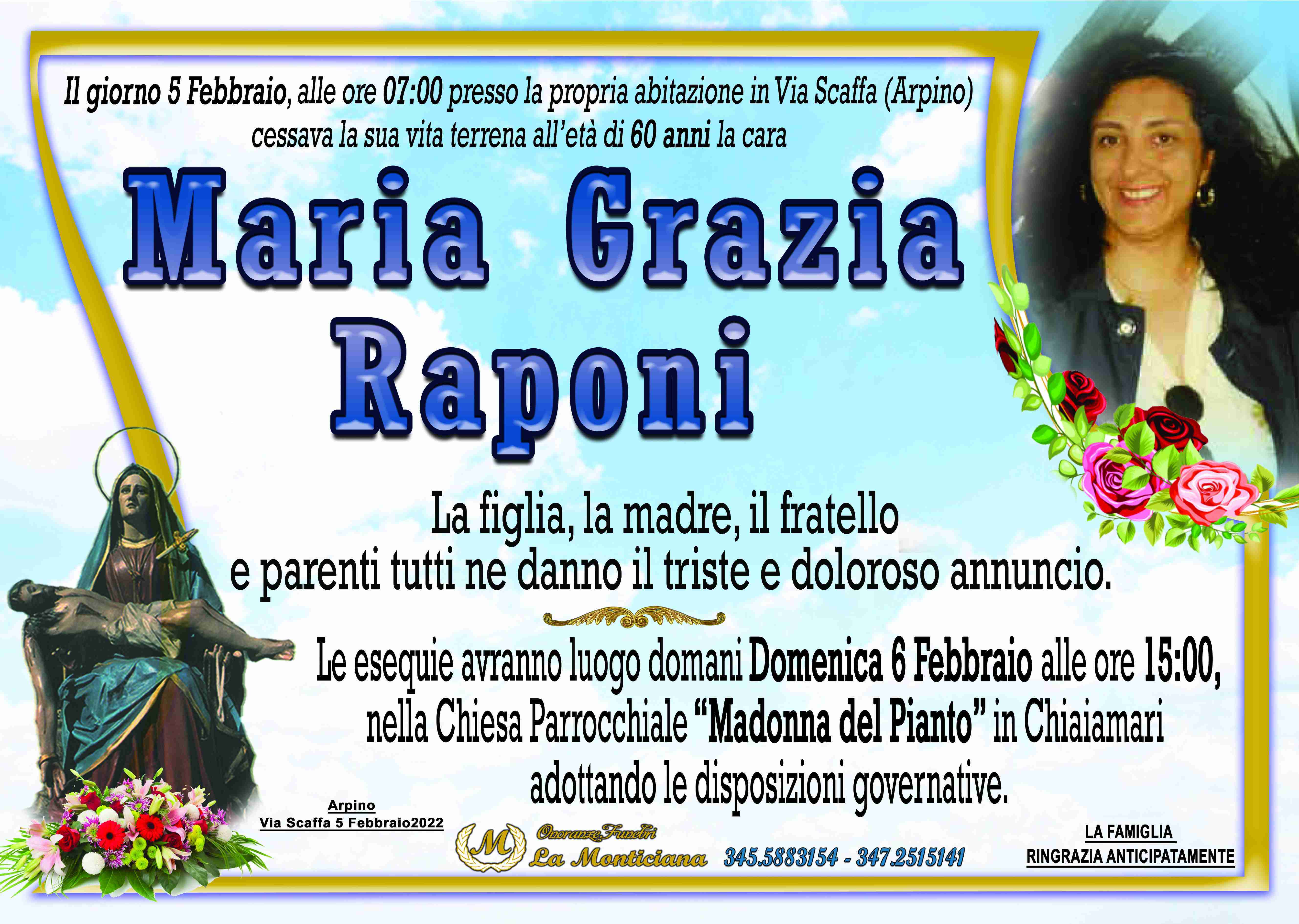 Maria Grazia Raponi