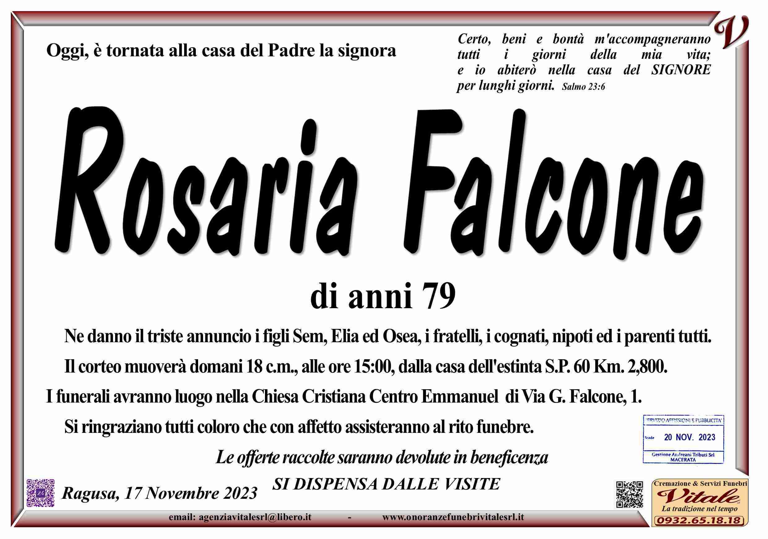 Rosaria Falcone