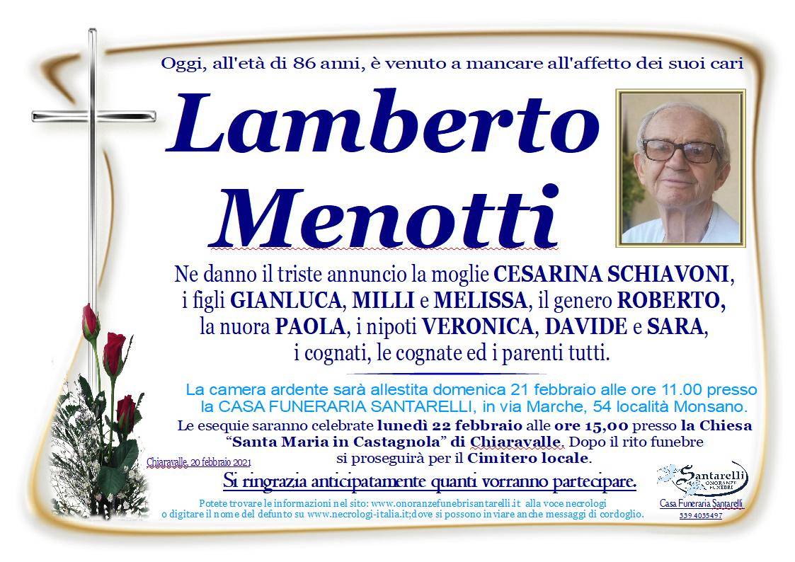 Lamberto Menotti