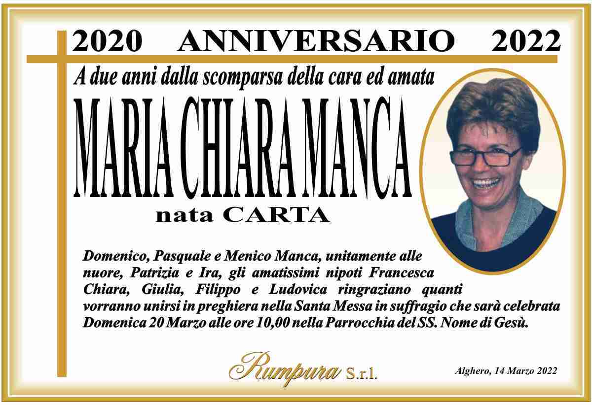 Maria Chiara Manca