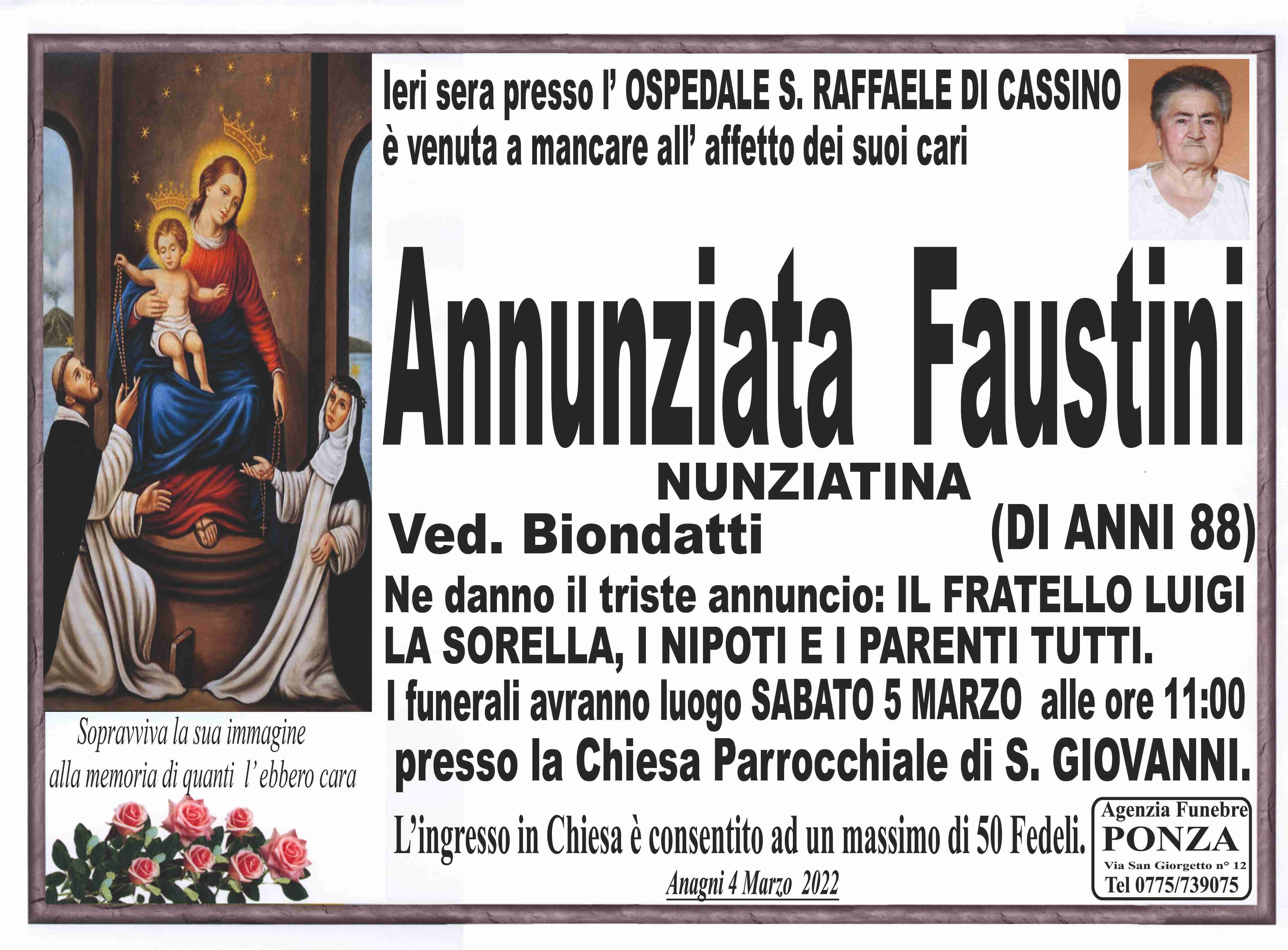 Annunziata Faustini