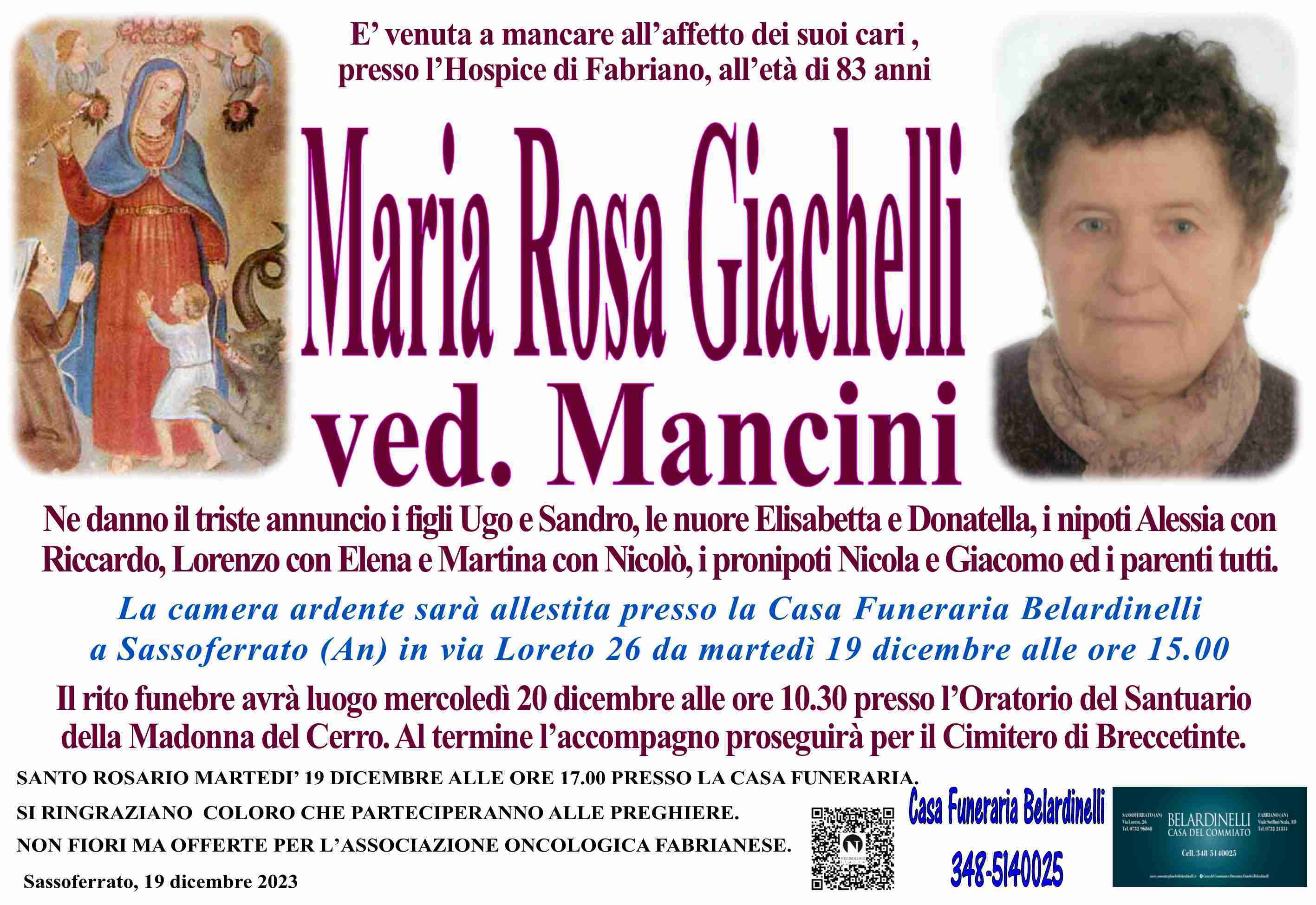 Maria Rosa Giachelli
