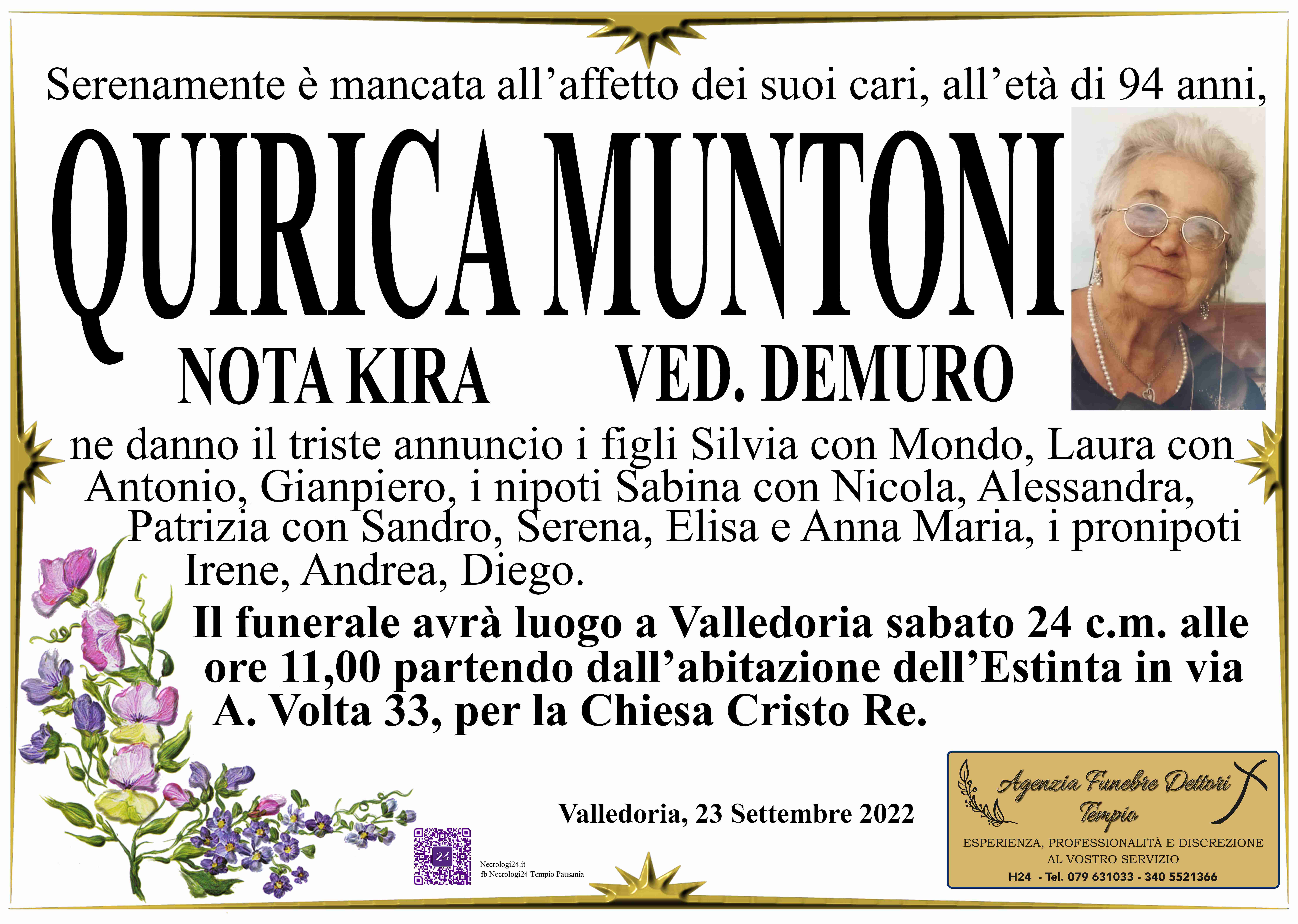 Quirica Muntoni