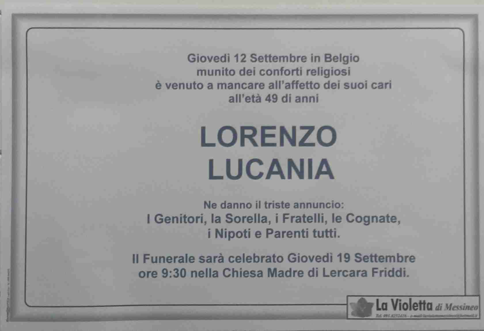 Lorenzo Lucania