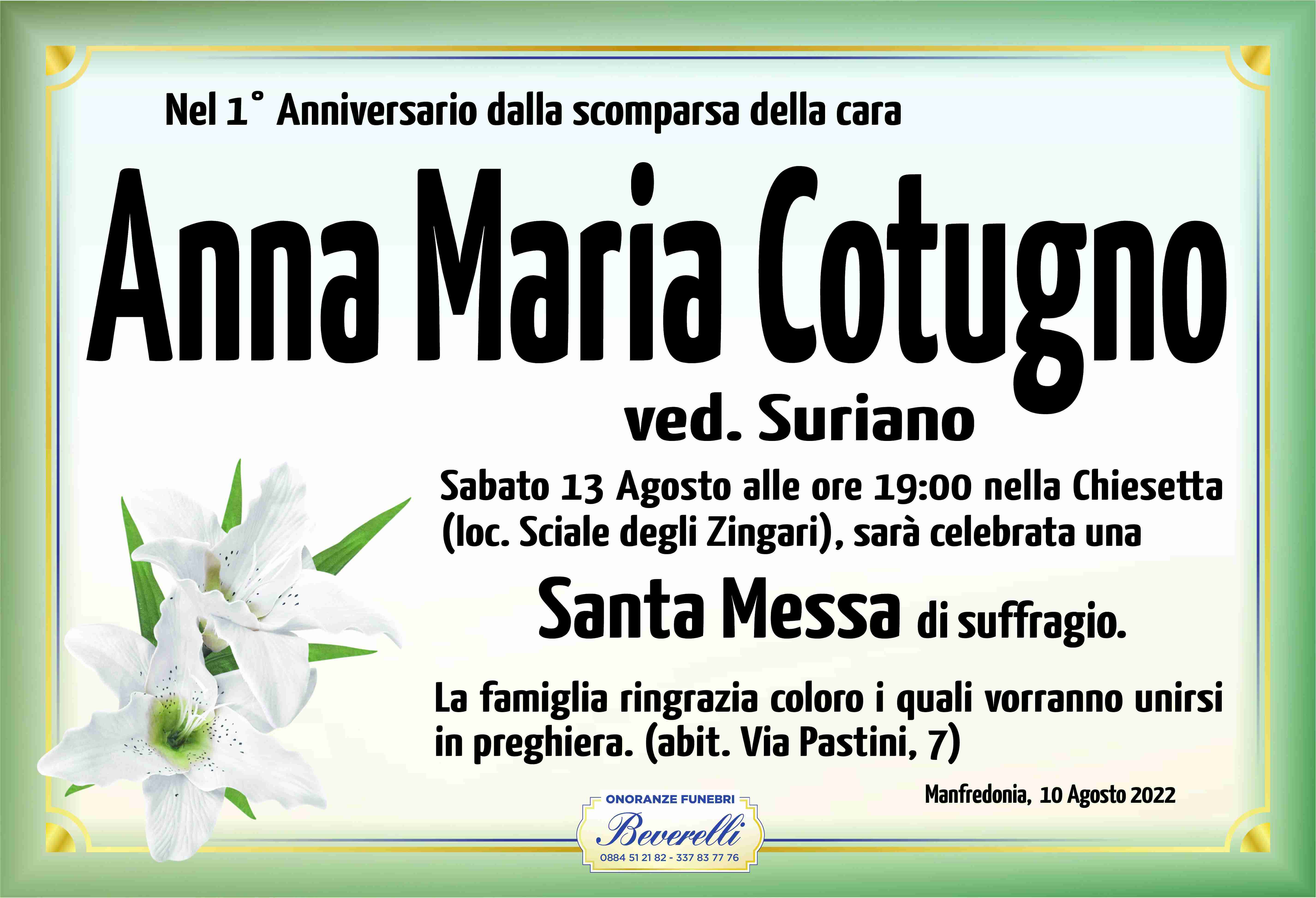 Anna Maria Cotugno