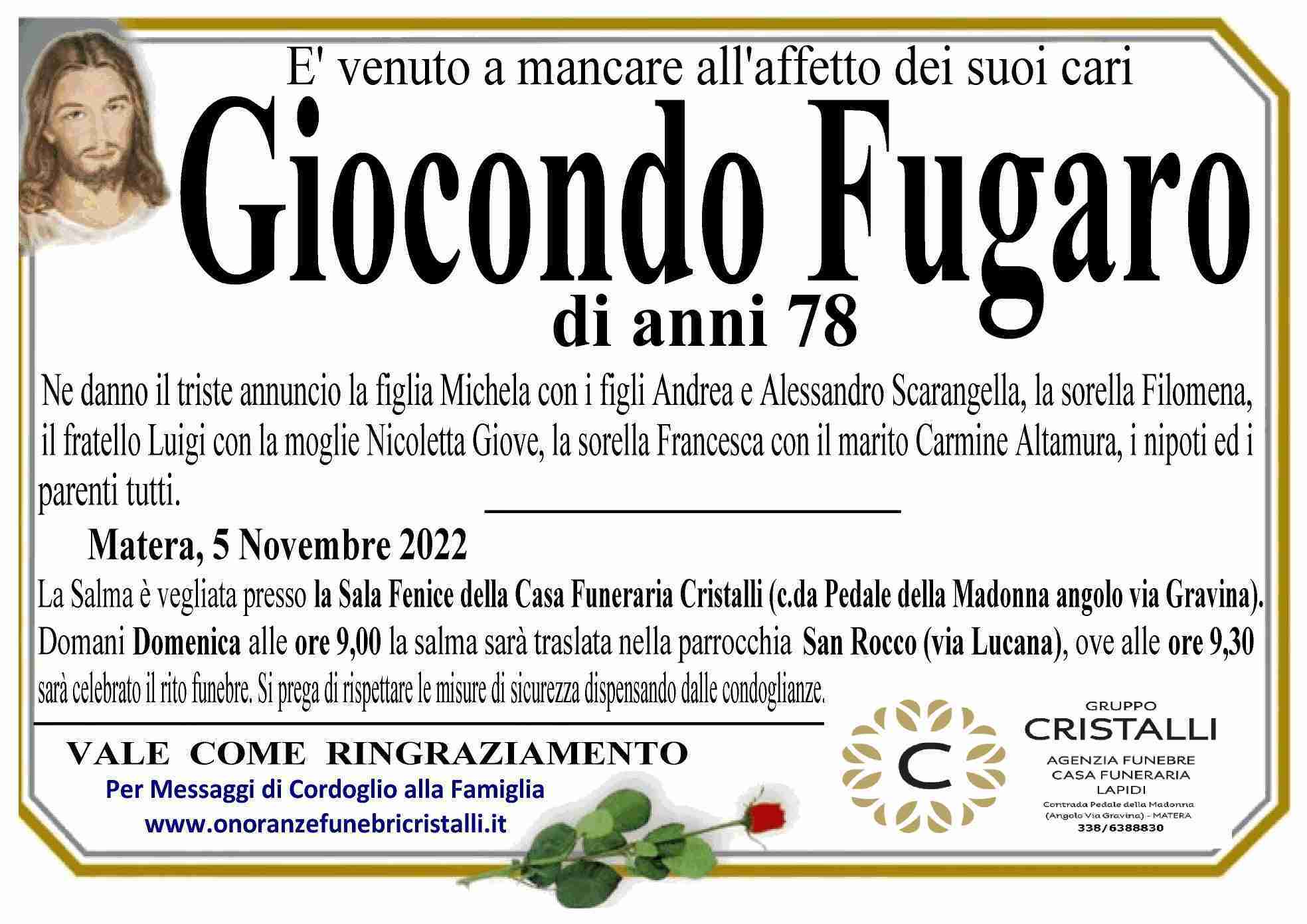 Giocondo Francesco Ugo