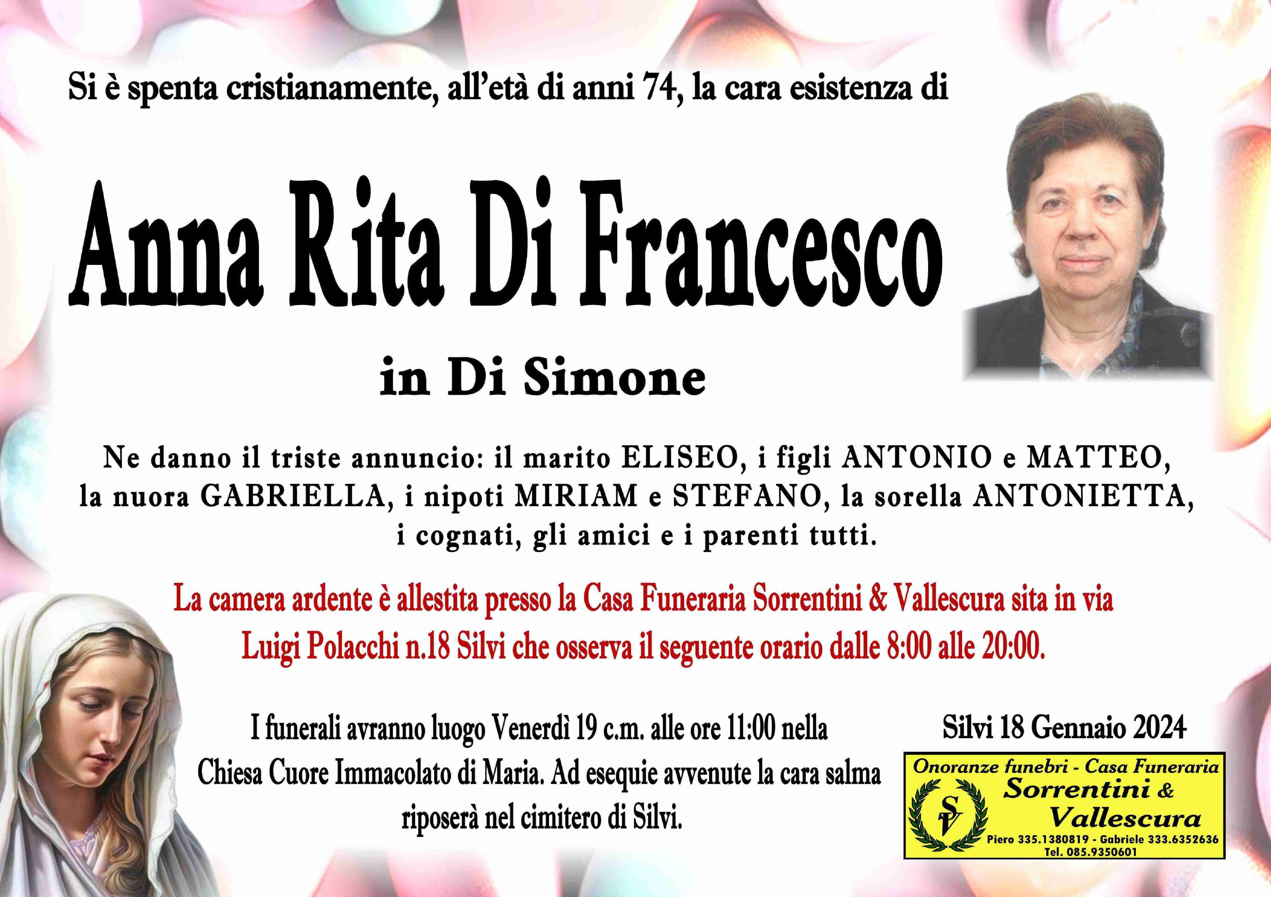 Anna Rita Di Francesco