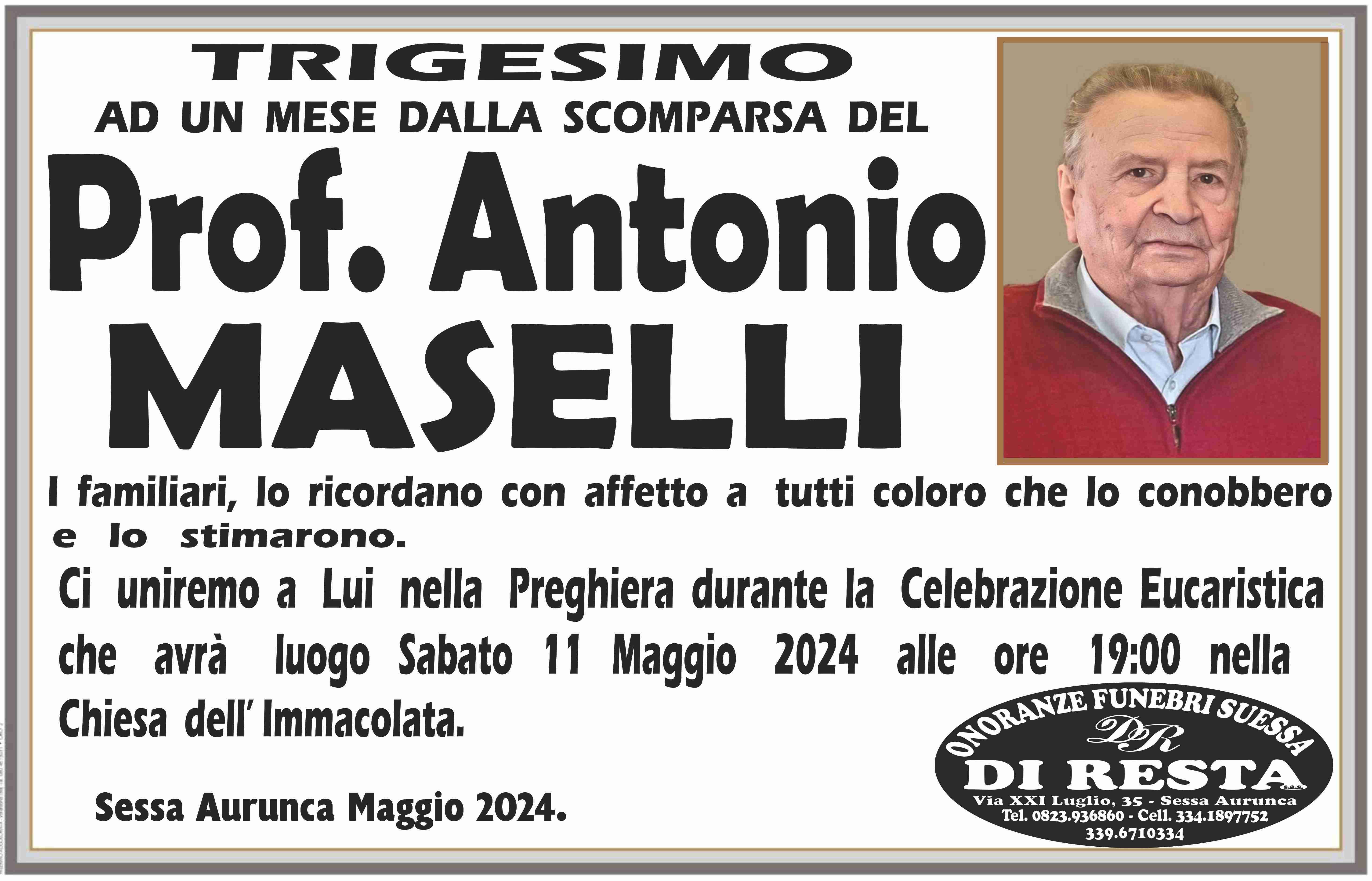Prof. Antonio Maselli