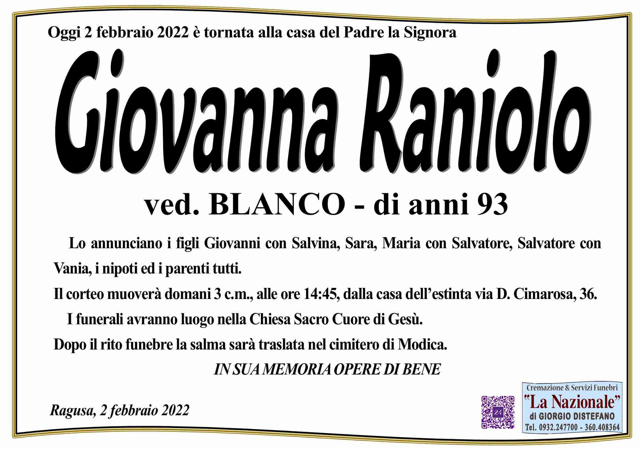 Giovanna Raniolo