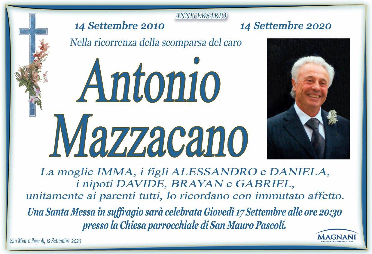 Antonio Mazzacano