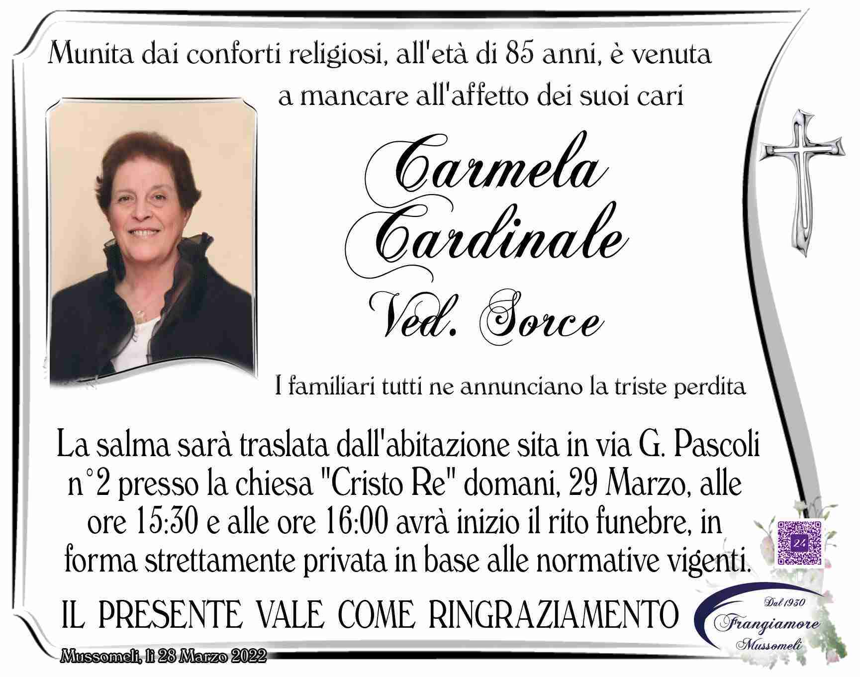 Carmela Cardinale