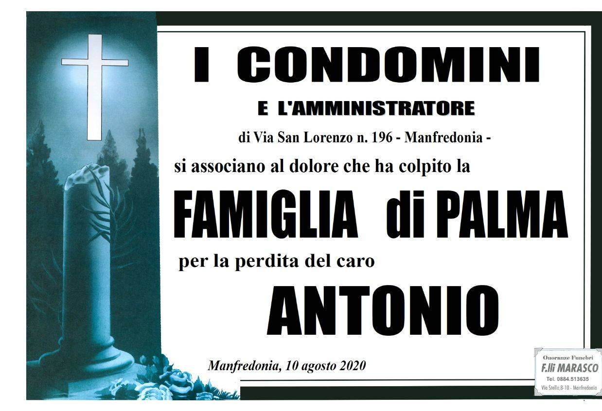I condomini e l'amministratore di Via San Lorenzo n°. 196 - Manfredonia