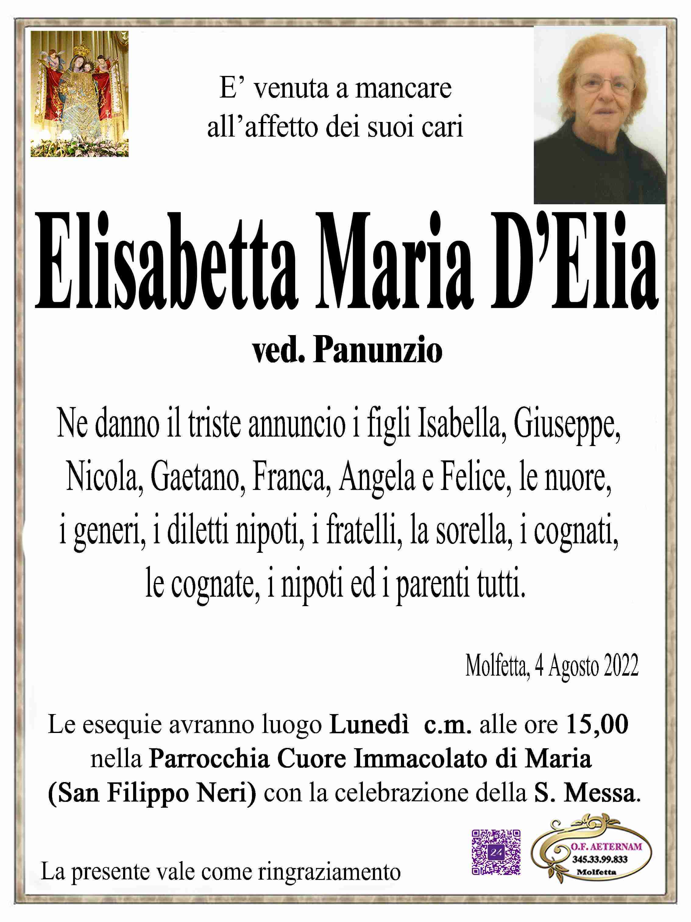 Elisabetta Maria D'Elia