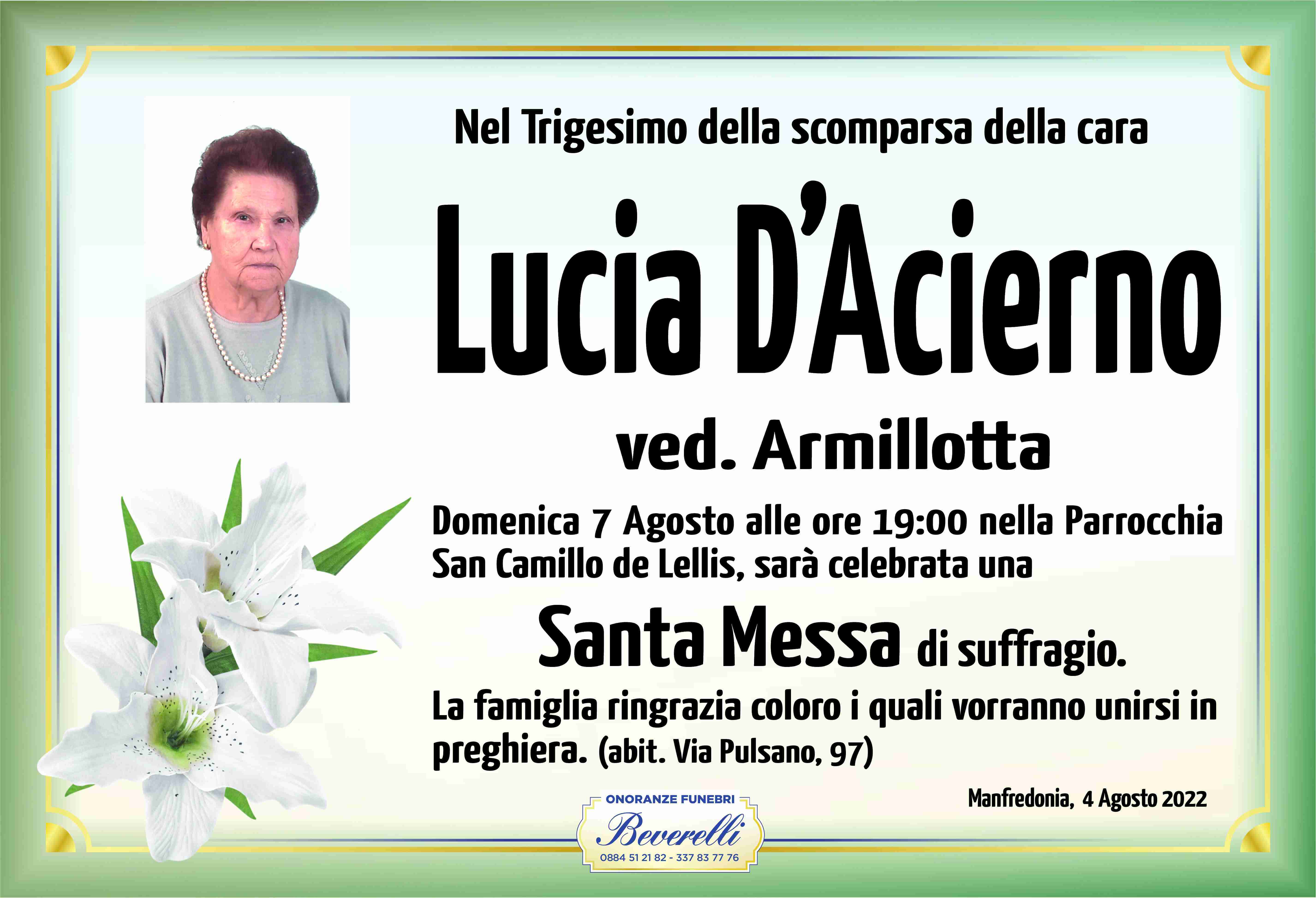 Lucia D'Acierno