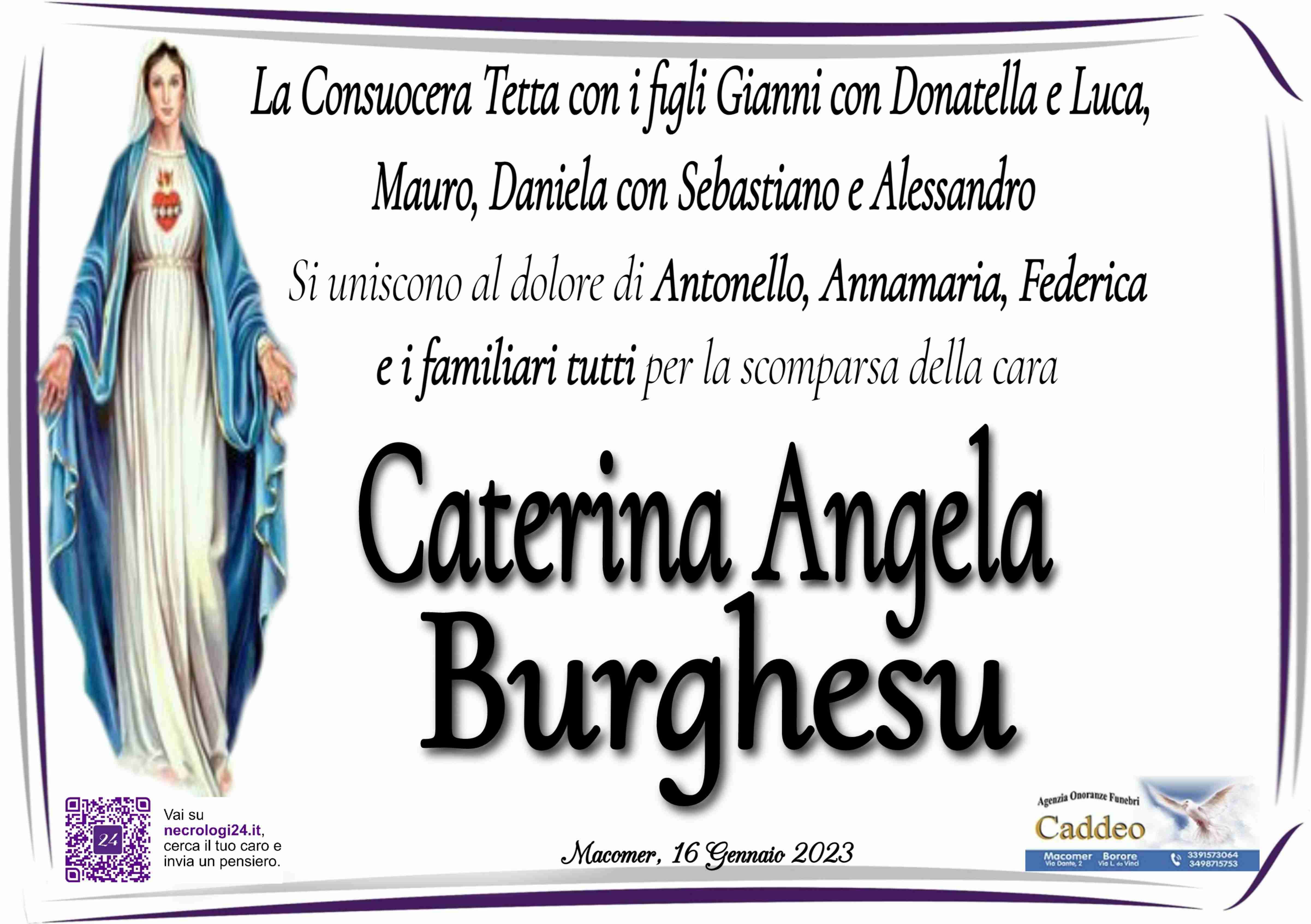 Caterina Angela Burghesu