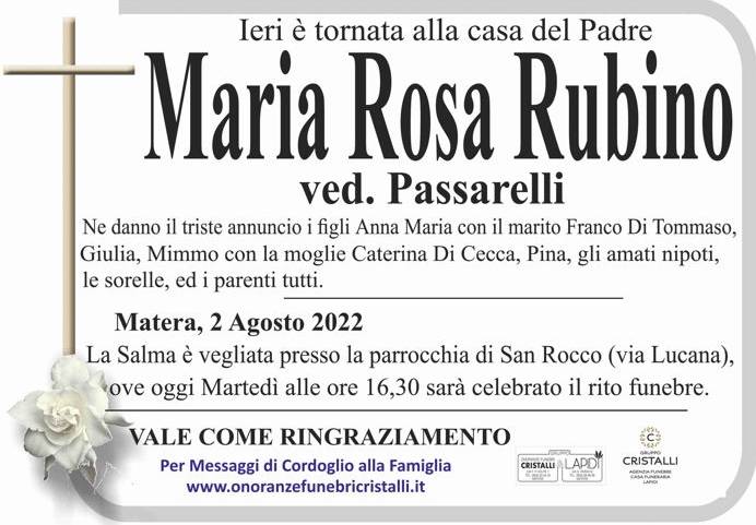 Maria Rosaria Rubino