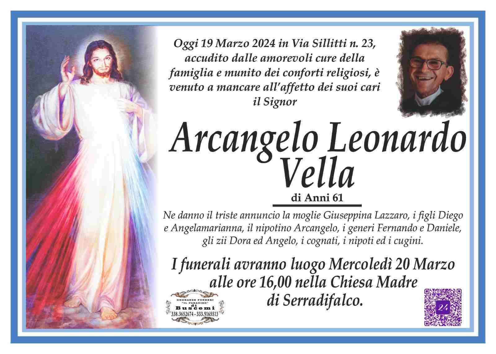 Arcangelo Leonardo Vella
