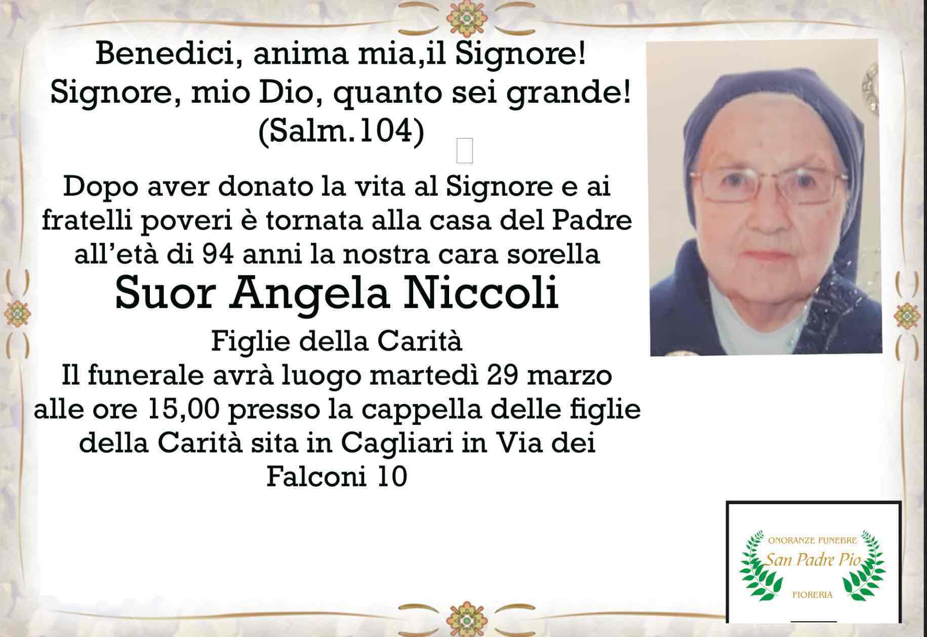 Suor Angela Miccolo
